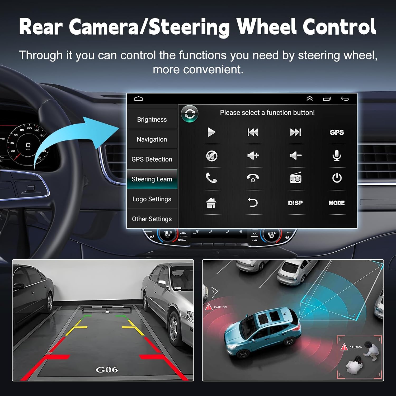 Autoradio Android 14 per Peugeot 307 2002-2013 - immagine 5