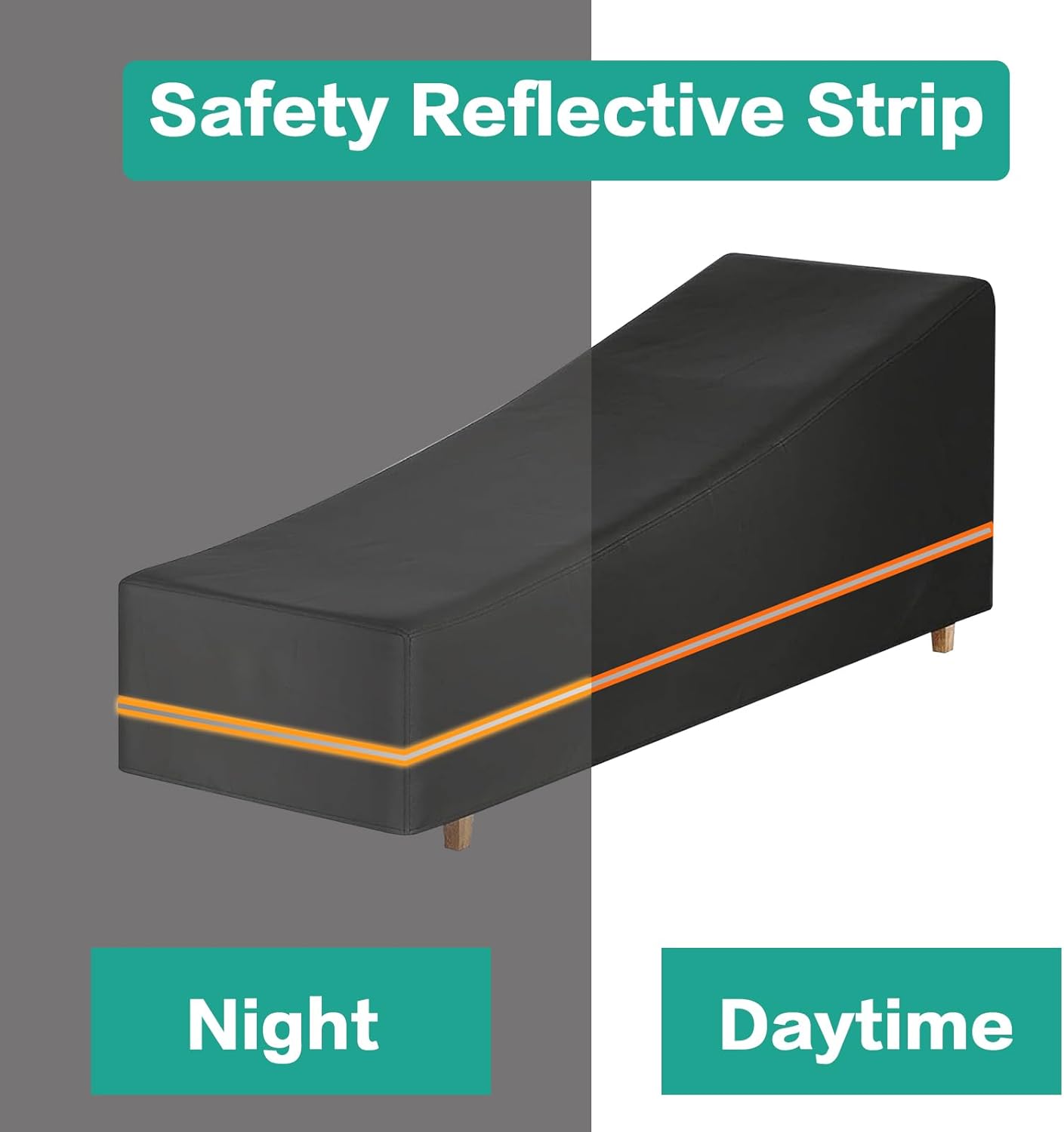 Lcgod 2PCS Coperture per Lettini Prendisole Impermeabili - immagine 7