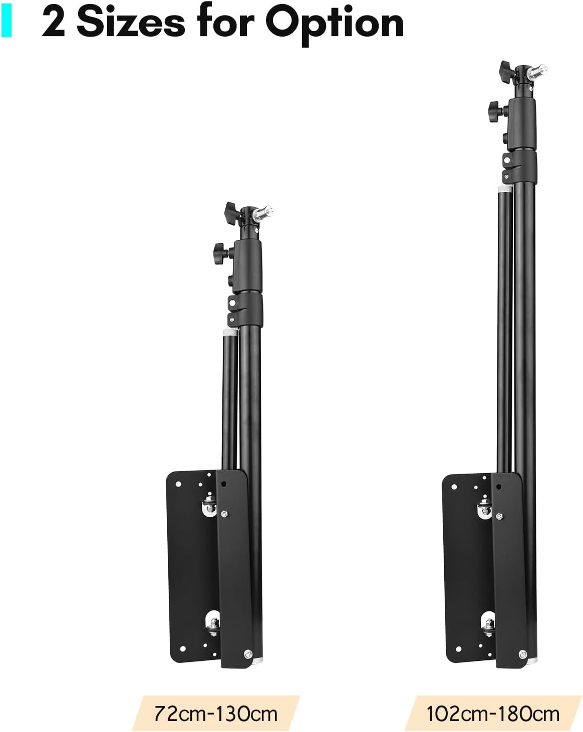 Andoer Supporto a Braccio Triangolare da Parete per Fotografia - immagine 8