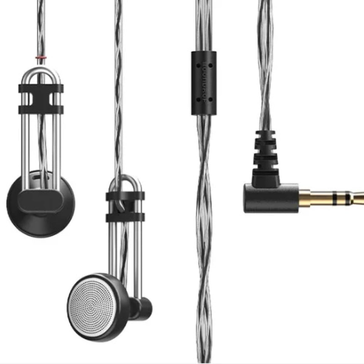Moondrop U2 - Auricolari con driver dinamico da 14,8 mm U-2 Hi-Fi