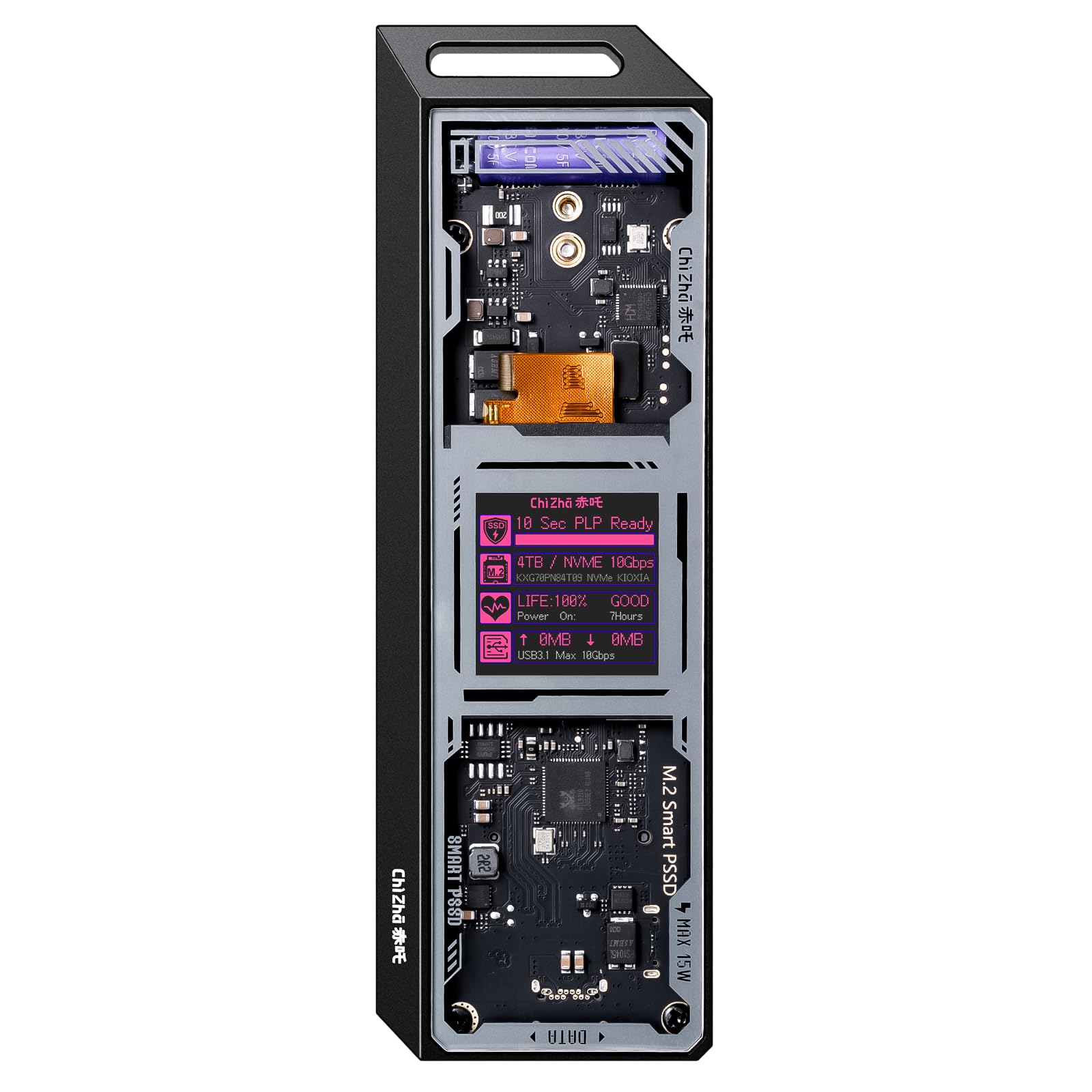 Chizha Smart Case SSD M2 Xenomorfo - USB-C 3.2 Gen 2