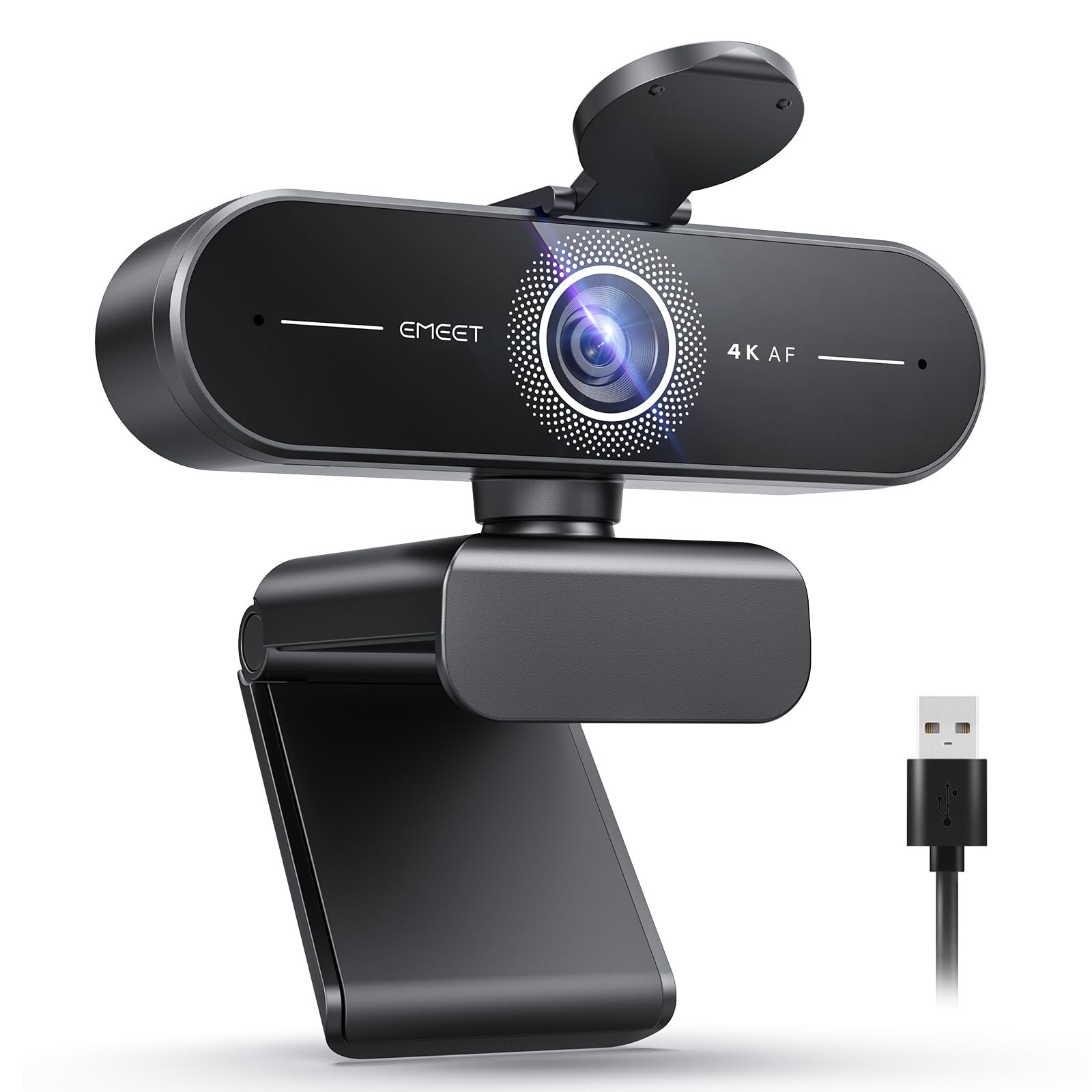 Emeet C60E 4K Webcam per Streaming e Gaming
