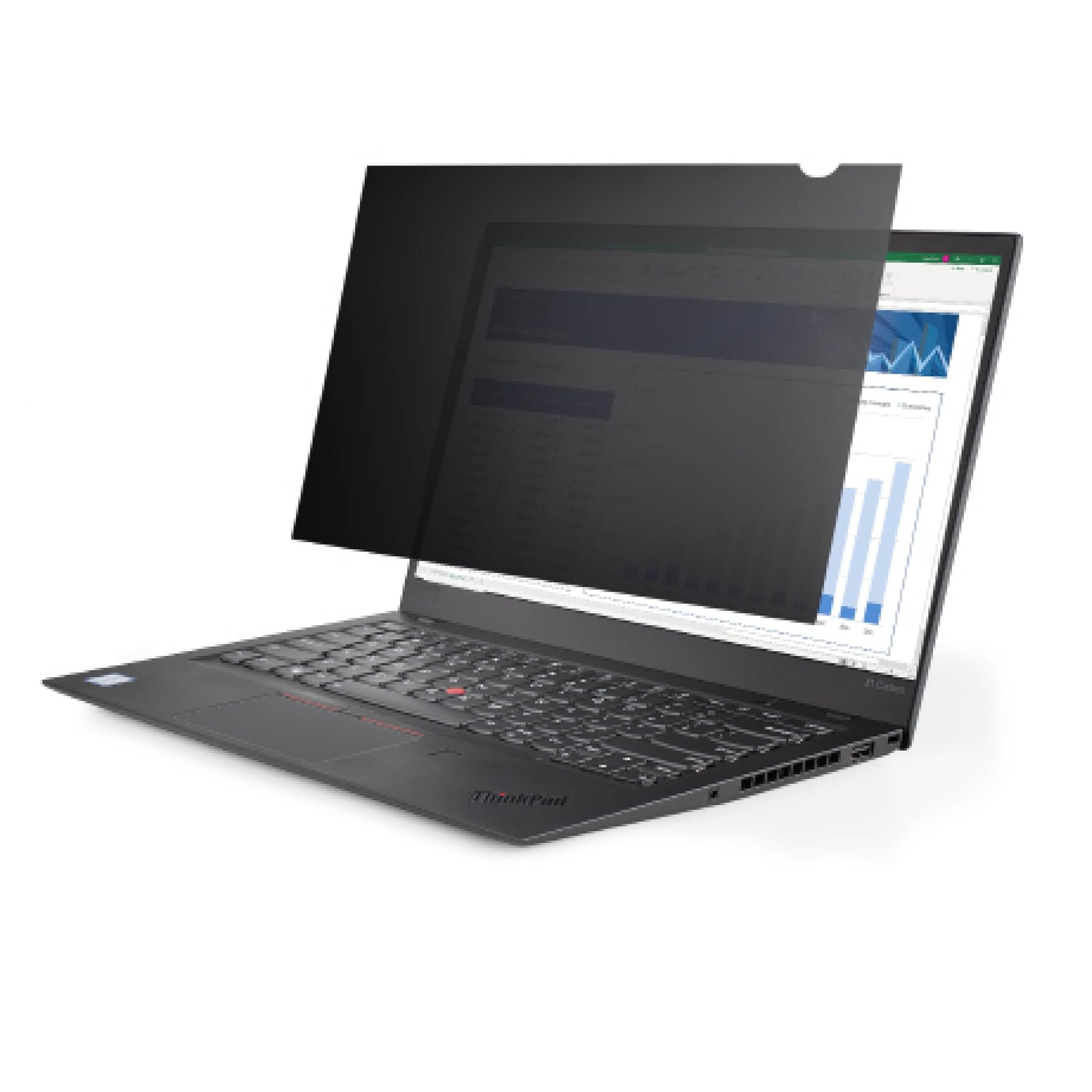 StarTech.com Filtro Privacy per laptop da 15,6" 16:9, Pellicola protettiva antiriflesso con riduzione della luce blu del 51%, Angolo di visione di +/- 30°, Opaco/Lucido (156L-PRIVACY-SCREEN)