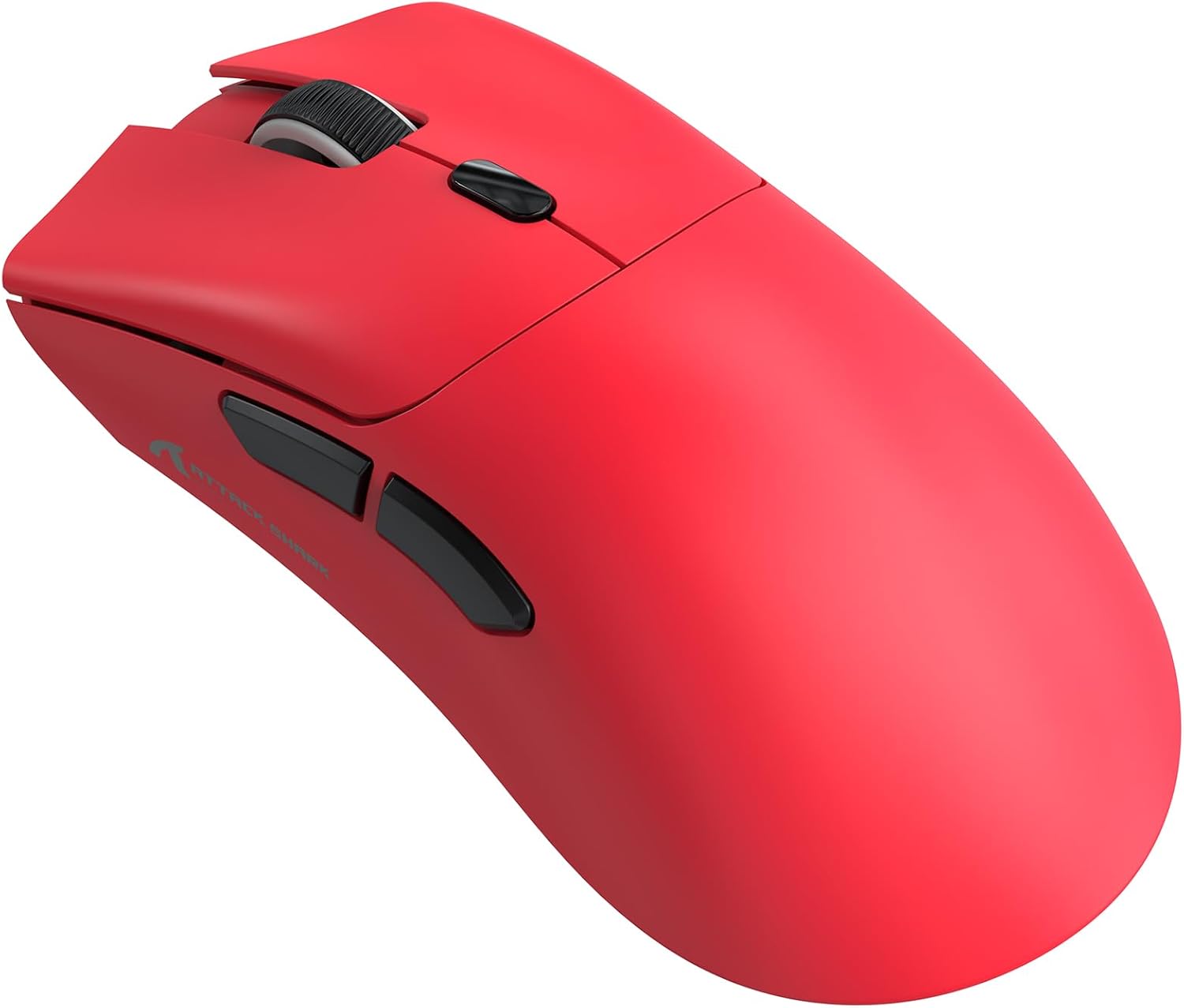 Attack Shark Mouse R1 SUPERLIGHT 59g Wireless 18000 DPI, Rosso - immagine 1