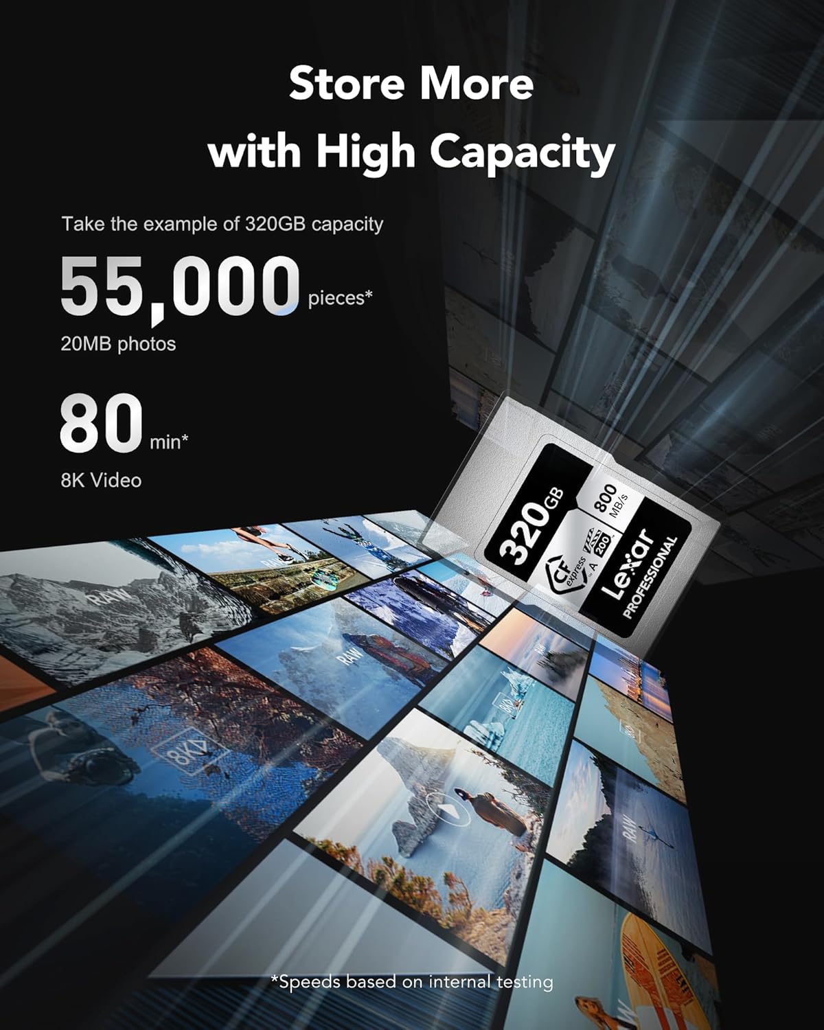 Lexar Professional SILVER Scheda CFexpress Tipo A 320 GB - immagine 5