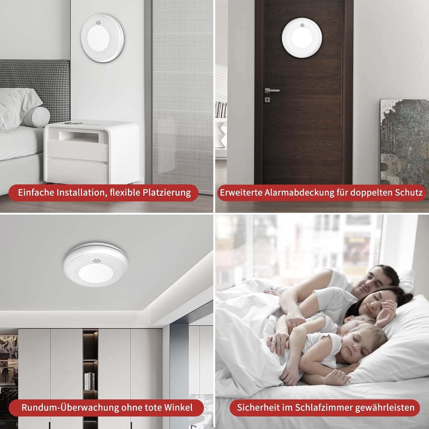 Rilevatore di Fumo e CO Combinato Wireless (2 pezzi) - immagine 7