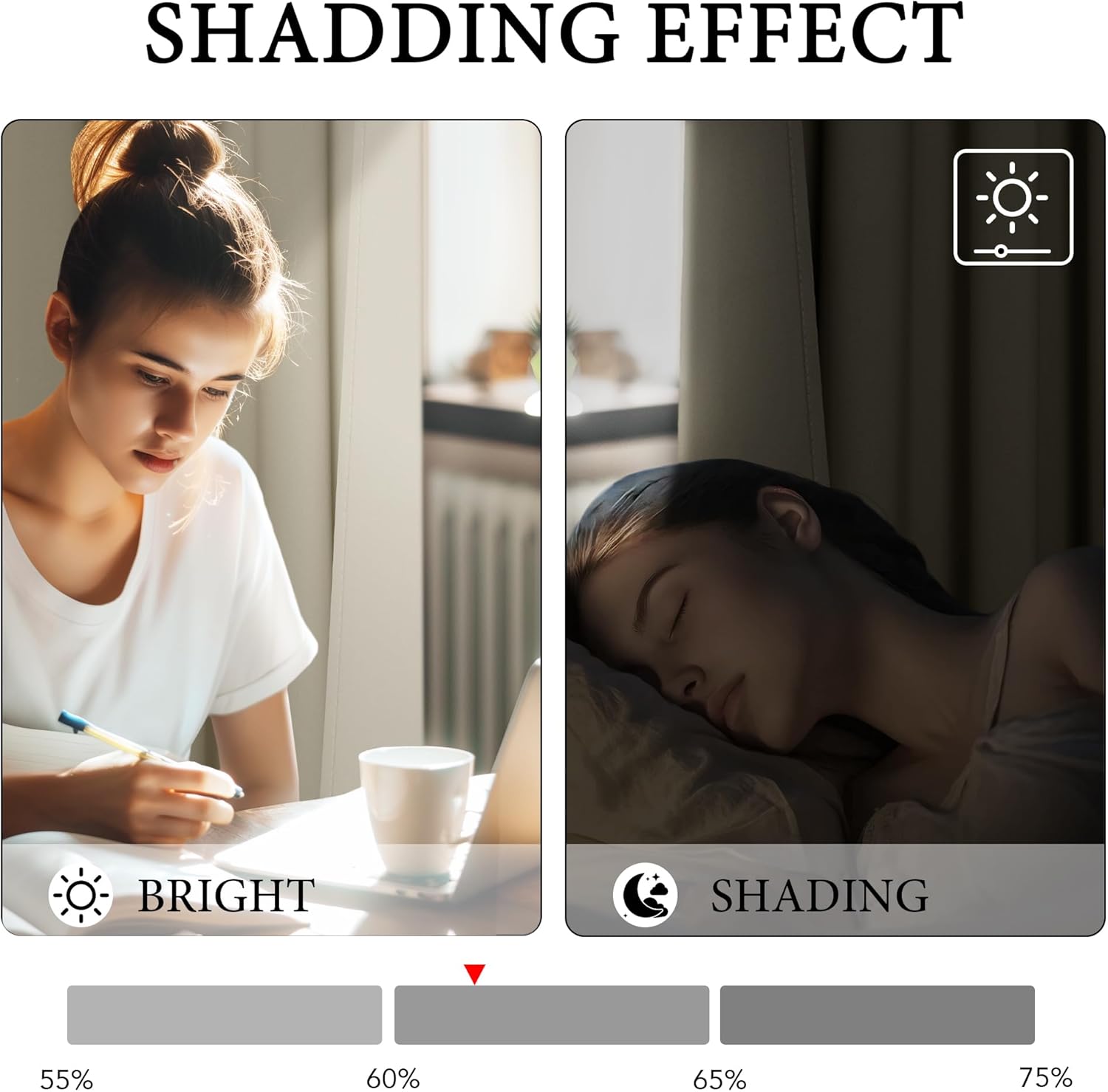 Pony Dance Tende Termiche Isolanti 140x260 cm, Beige - immagine 6