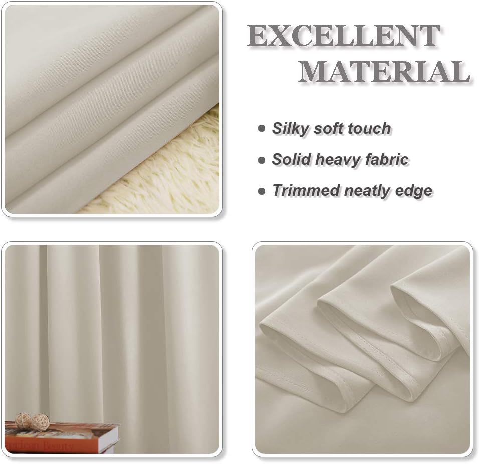 Pony Dance Tende Termiche Isolanti 140x260 cm, Beige - immagine 8