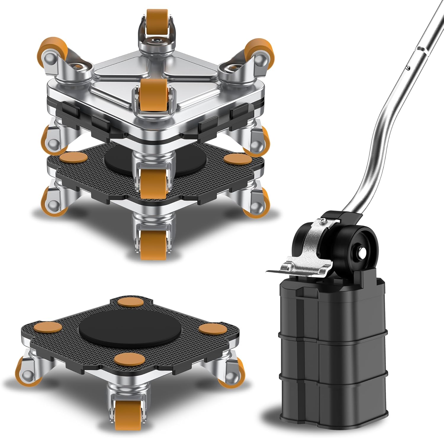 Oneon Set Pro per Spostamento Mobili con Ruote TPE - immagine 1