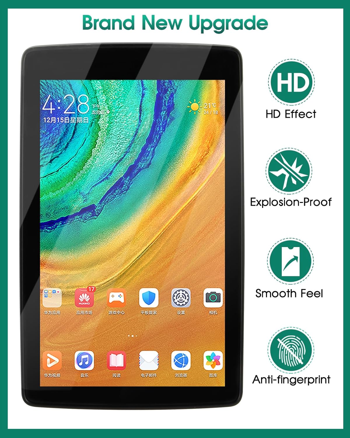 Schermo Ricambio per BMW Motorrad Navigator VI, Nero - immagine 5