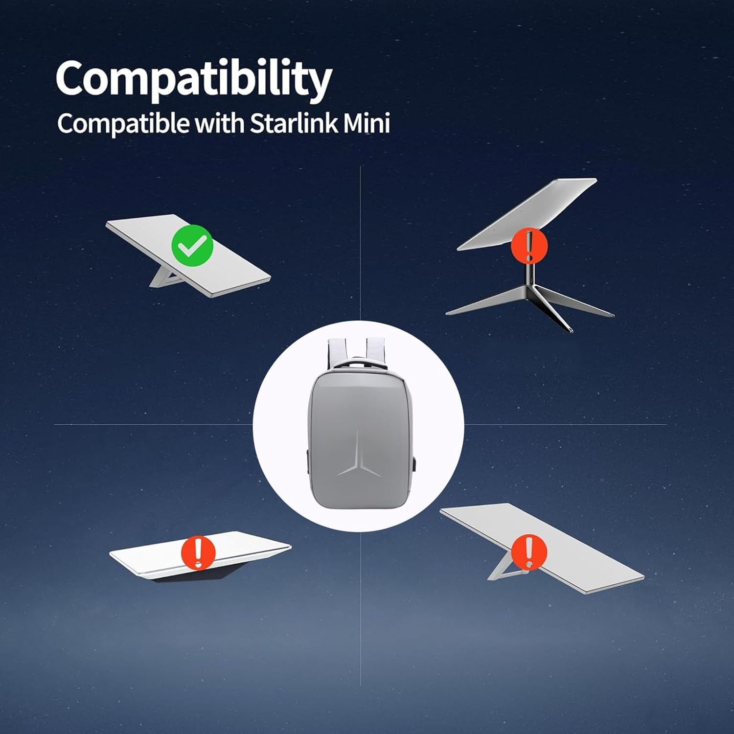 Bewinner Mini Borsa da Viaggio Rigida Impermeabile - immagine 6