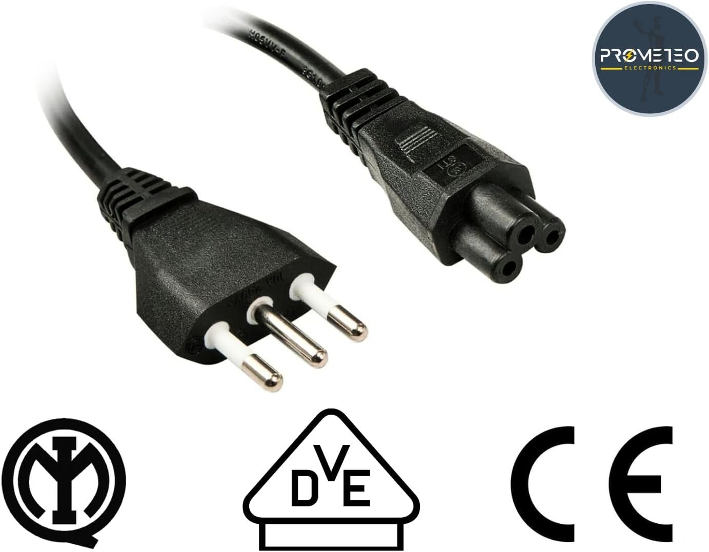 Cavo Alimentazione Tripolare a Trifoglio IMQ - immagine 5