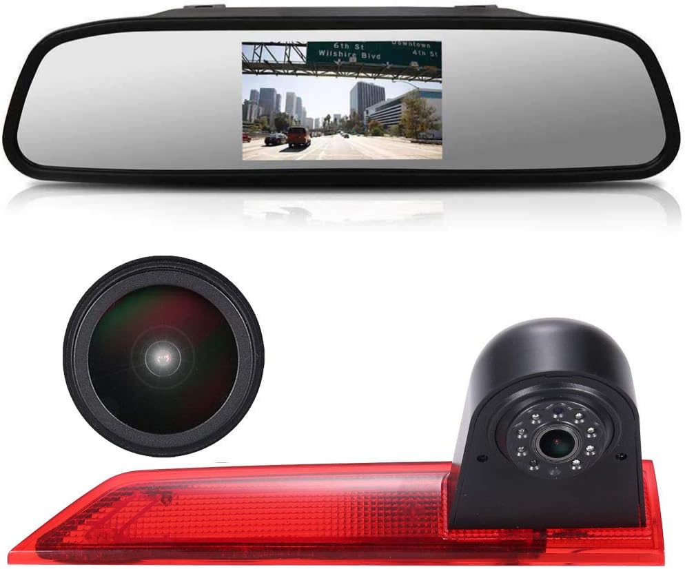 dynavsal Telecamera Freno HD 720p per Ford Transit Custom - immagine 1