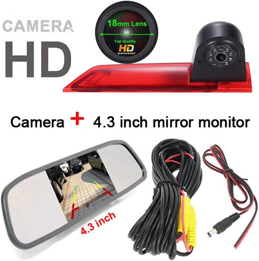 dynavsal Telecamera Freno HD 720p per Ford Transit Custom - immagine 3