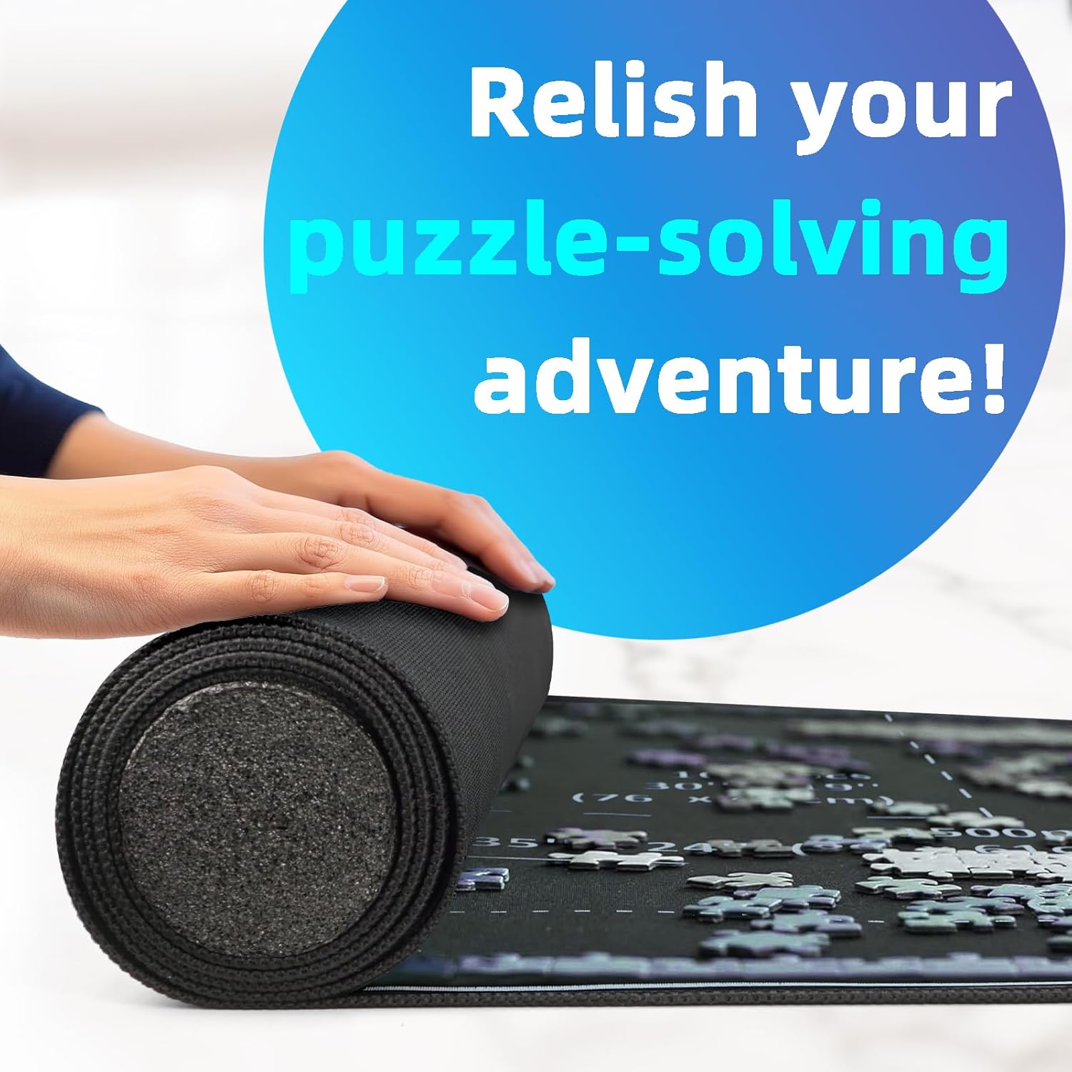 Tappeto per Puzzle 3000 Pezzi con Base Antiscivolo - immagine 3