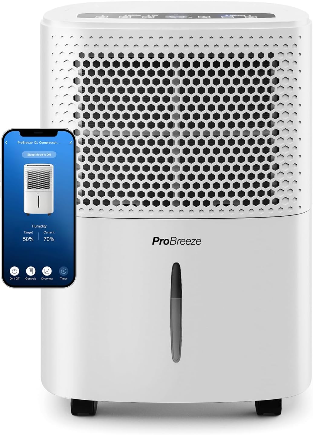 Pro Breeze Deumidificatore Smart 12L/Die Eco - immagine 1