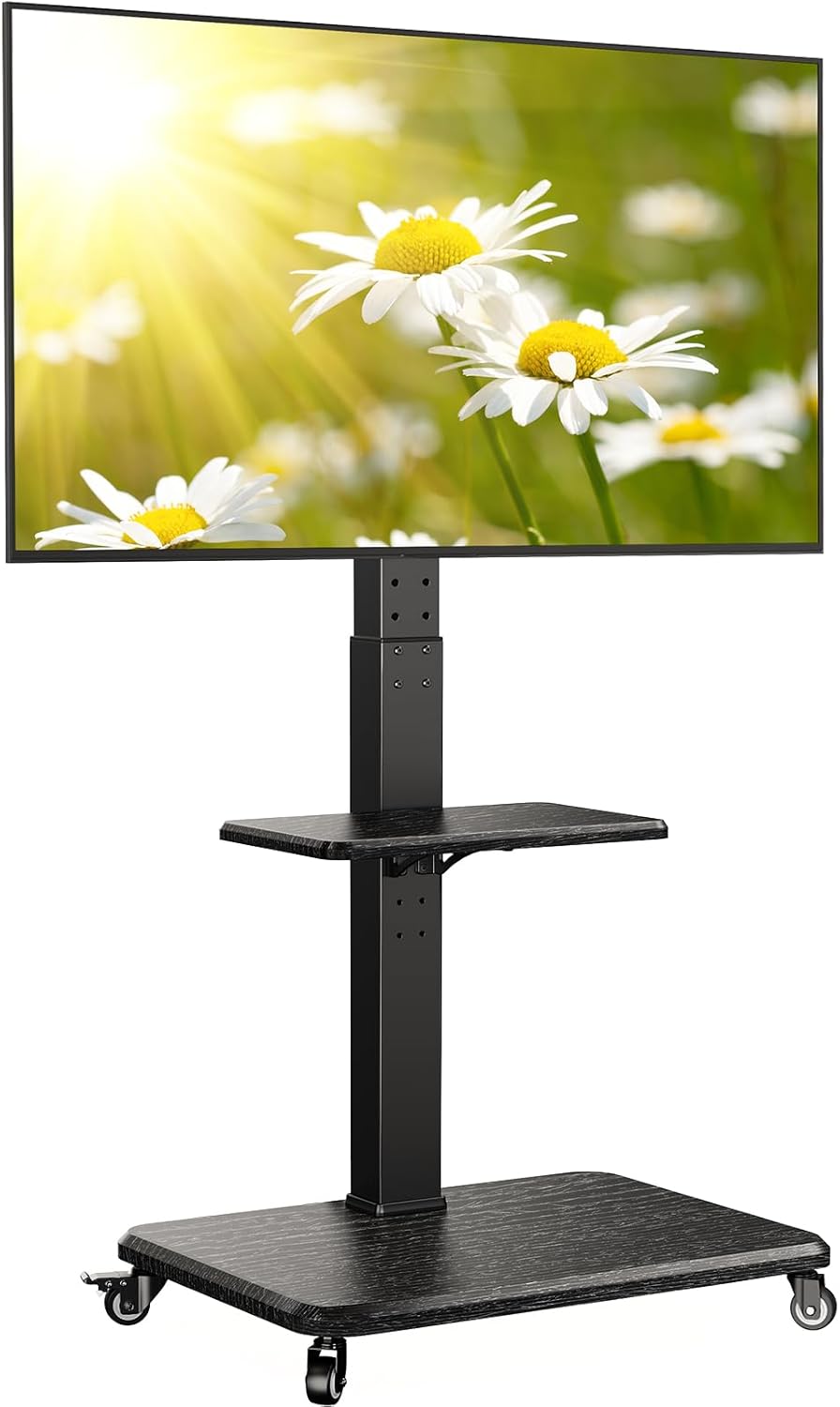 Perlegear Supporto TV Mobile con Ruote 32-75 pollici - immagine 1