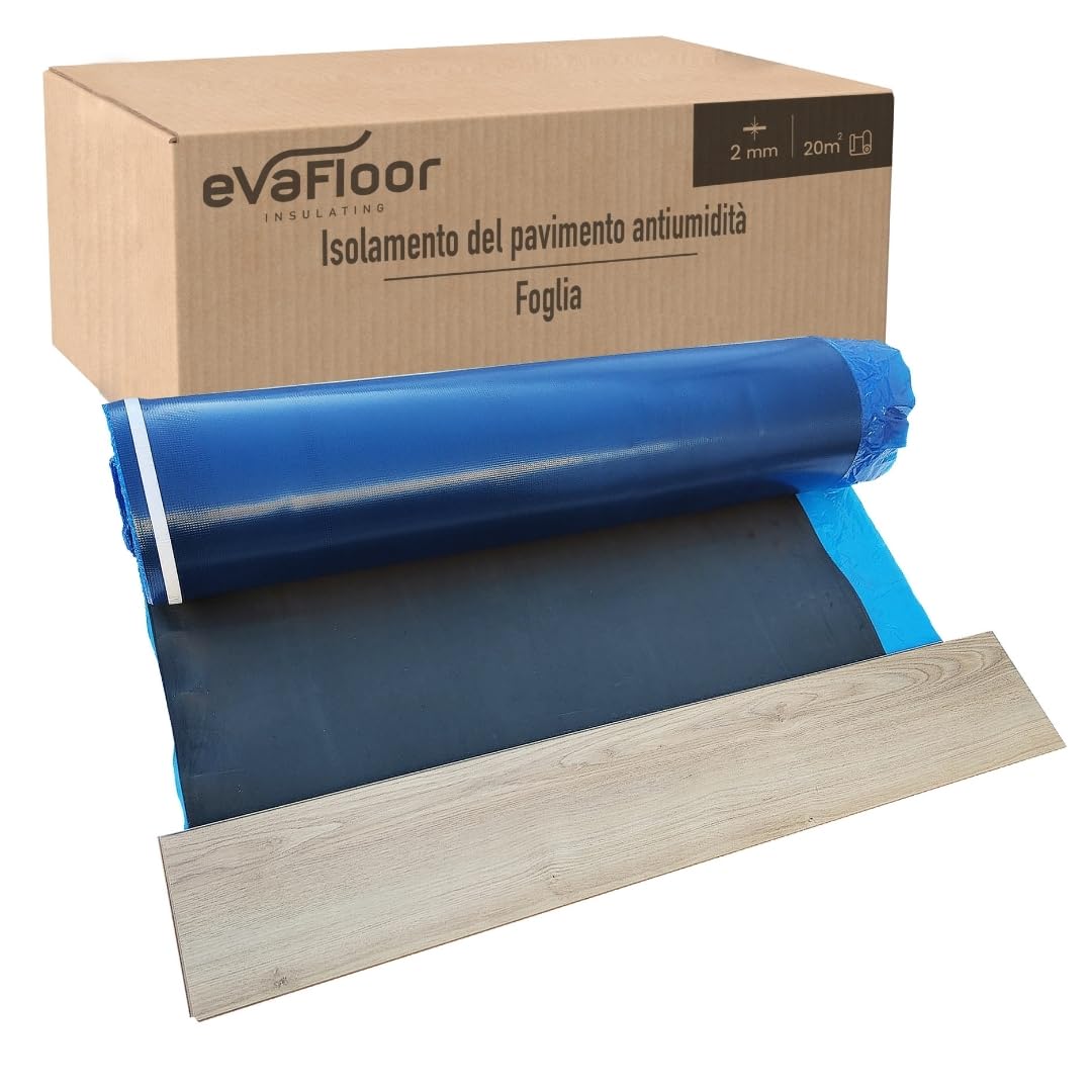 Evafloor Pack 2 Sottopavimento Laminato 1x20m