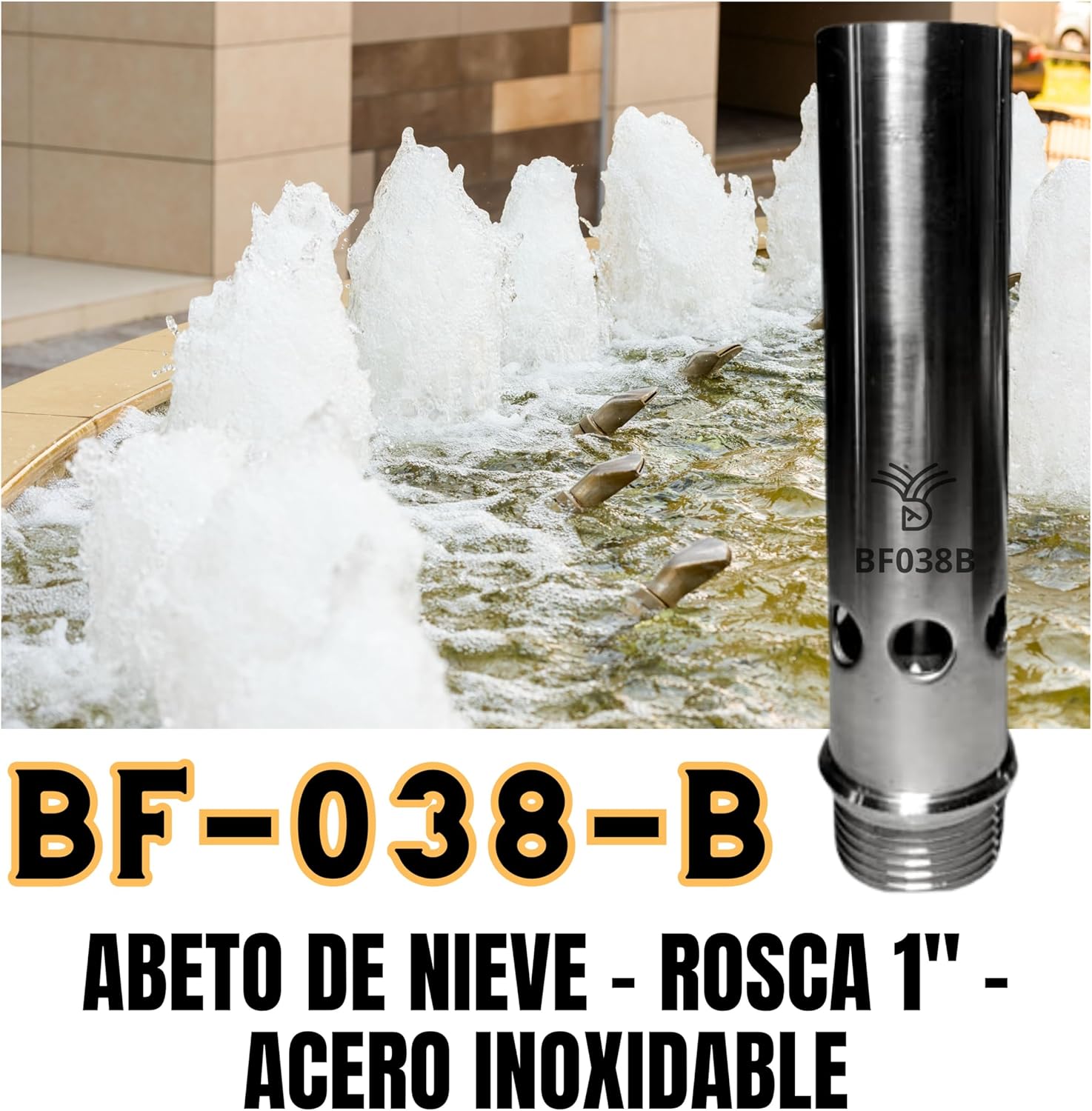 Aguadecorativa Ugello per Fontane da Giardino Abete - immagine 6