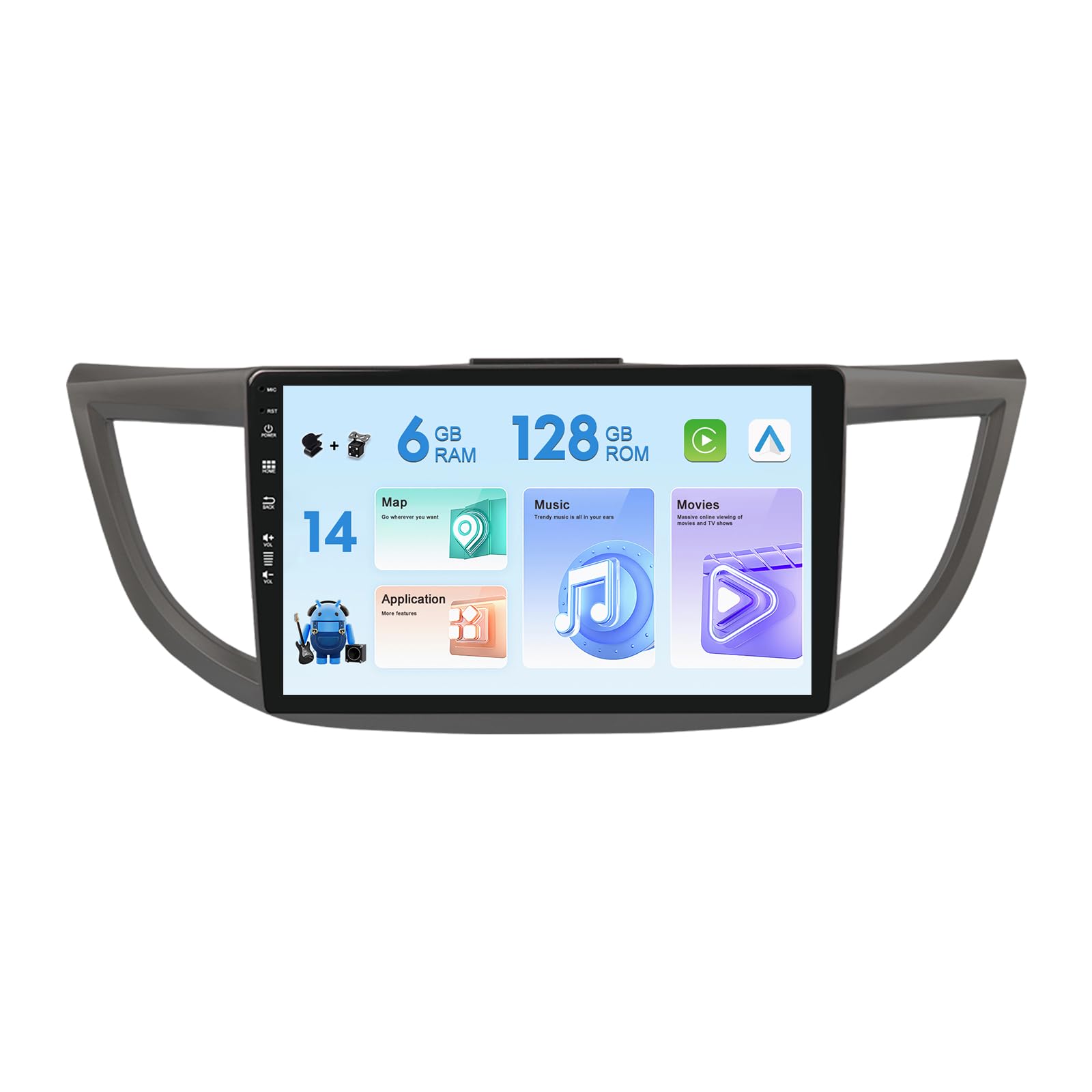 Misonda Autoradio Android 9" IPS per Honda CR-V (2012-2016)