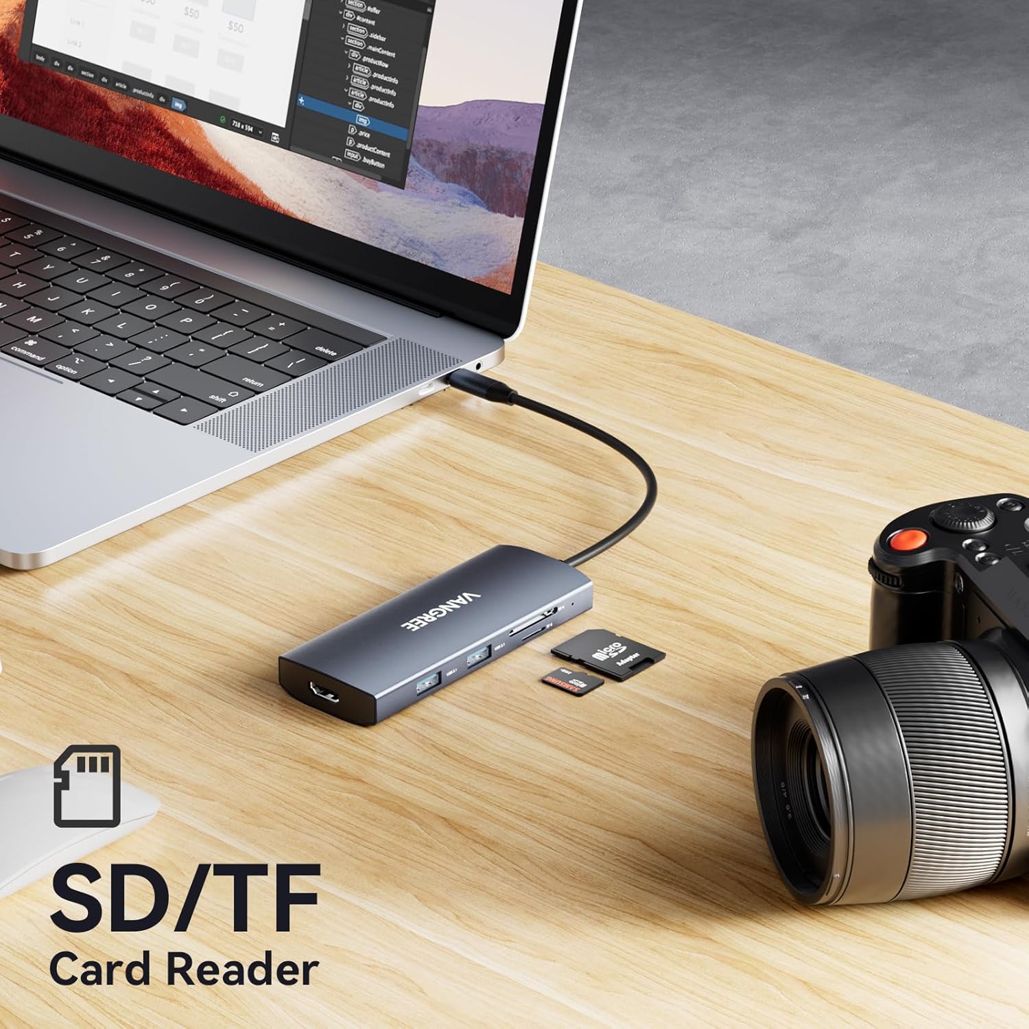 Hub USB-C con Uscita Video e PD 100W - immagine 8