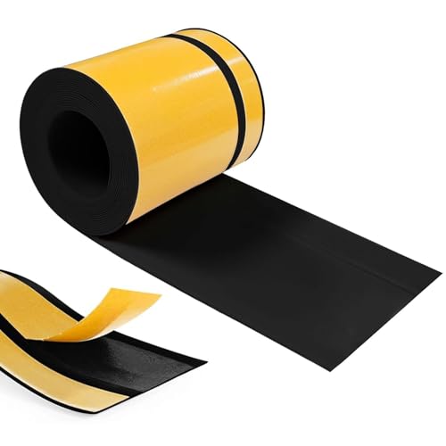 Battiscopa Adesivo Autoadesivo 70x20mm x 24m, Nero