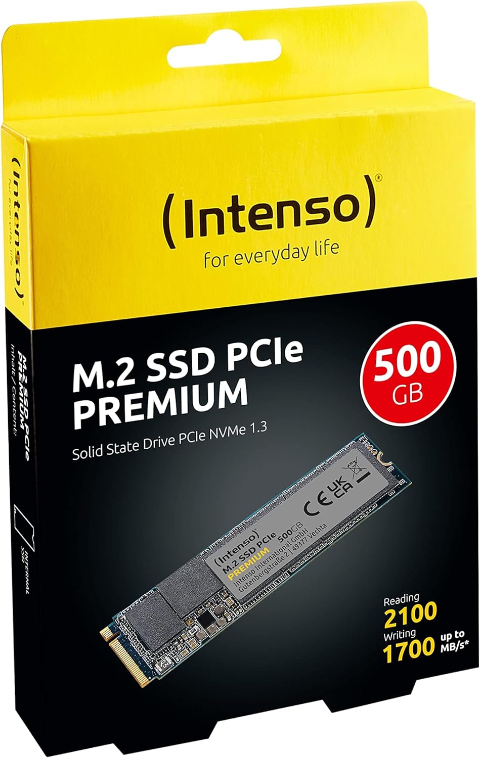 Intenso 3835450 - SSD M.2 PCIe Premium 500 GB - immagine 5