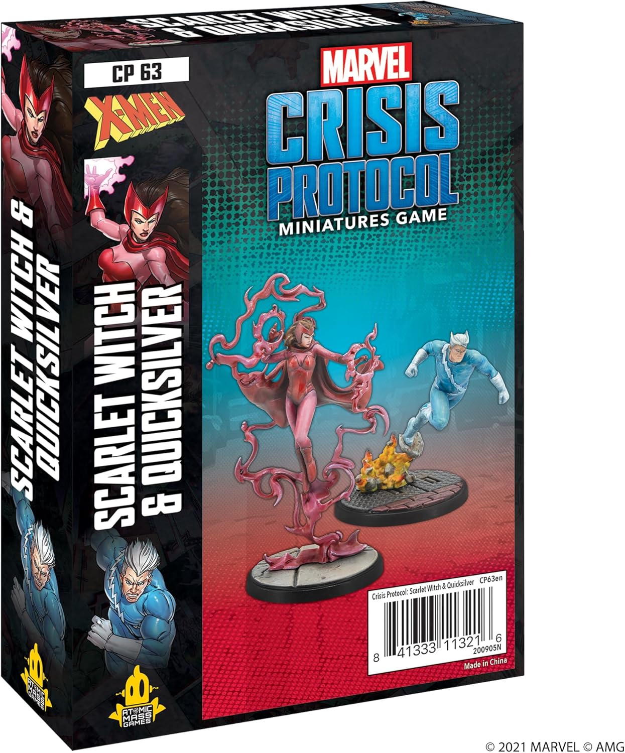 Atomic Mass Games Marvel Crisis Protocol: Scarlet Witch e Quicksilver - immagine 1