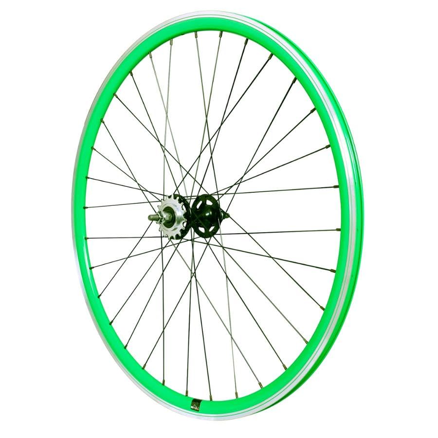 Cyclingcolors Ruota Posteriore Bici Fixie 700 Verde