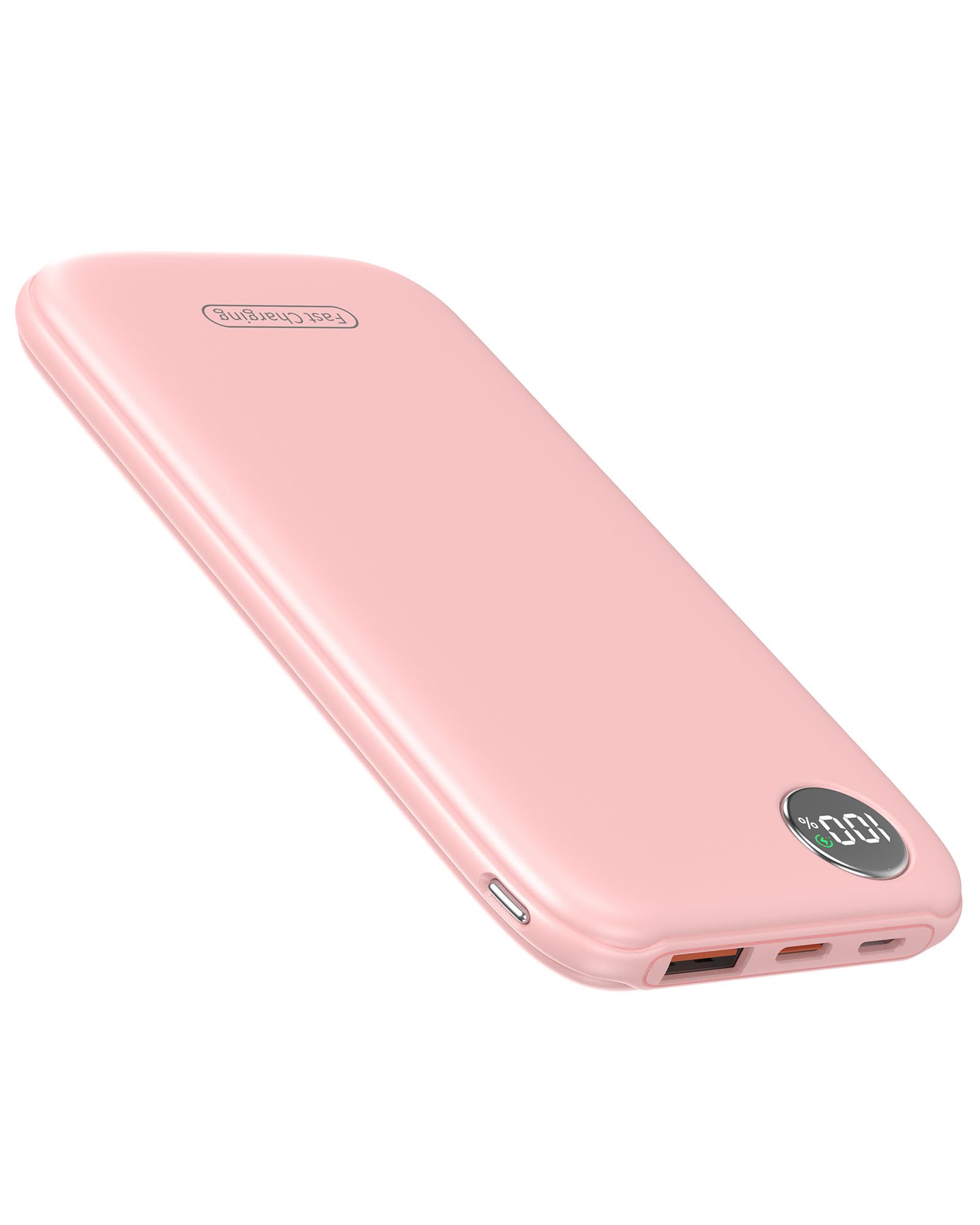Power Bank 22.5W 10000mAh Ricarica Rapida USB C, Rosa