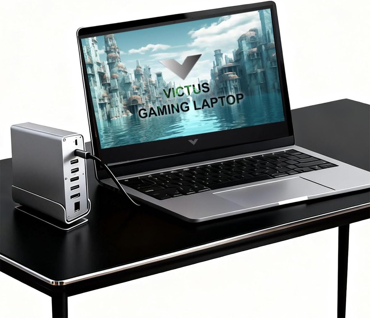 Docking Station USB C 15-in-1 per HP Victus Gaming - immagine 1