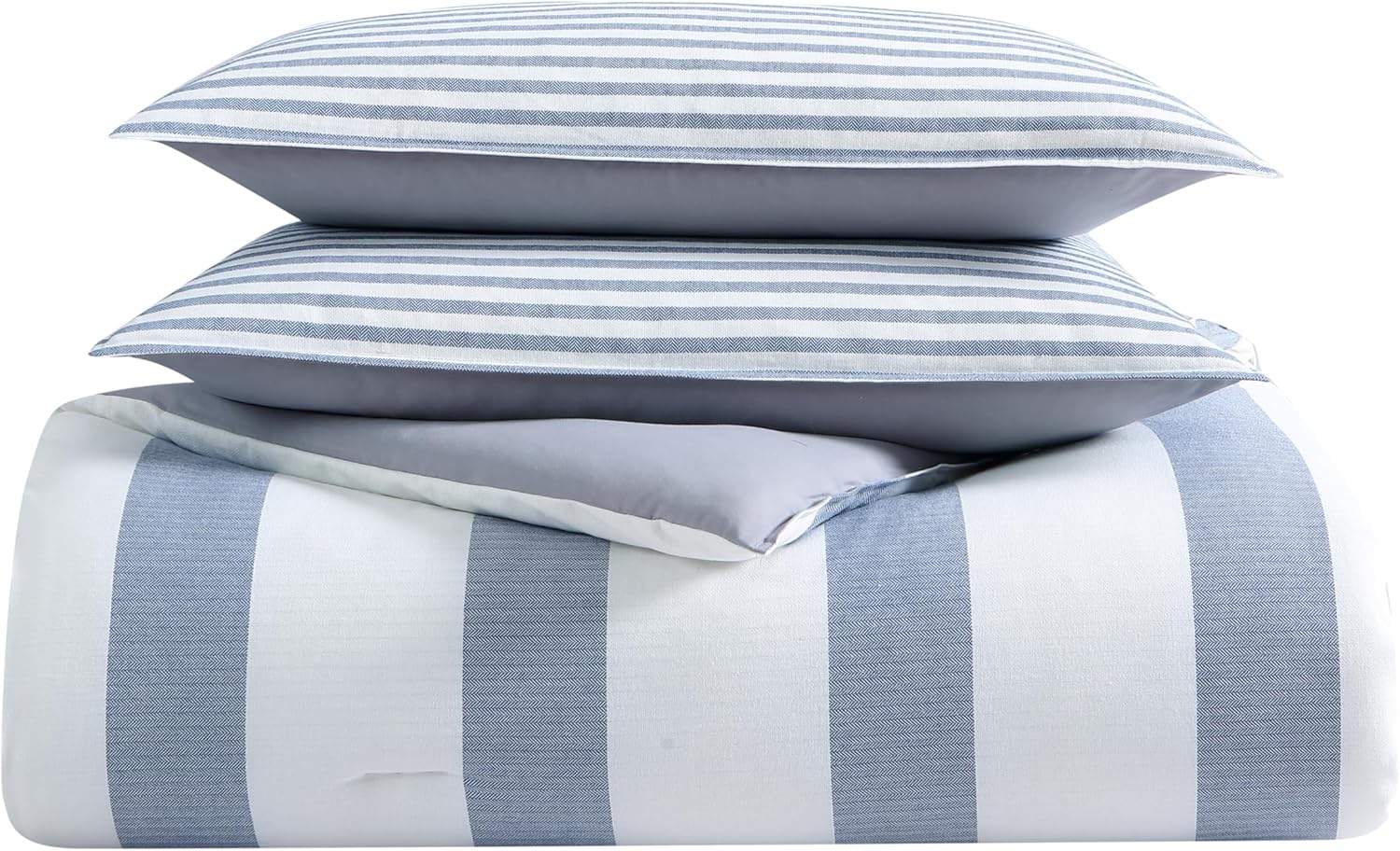 Nautica Fairwater Comforter Set, Blue, Full/Queen - immagine 1