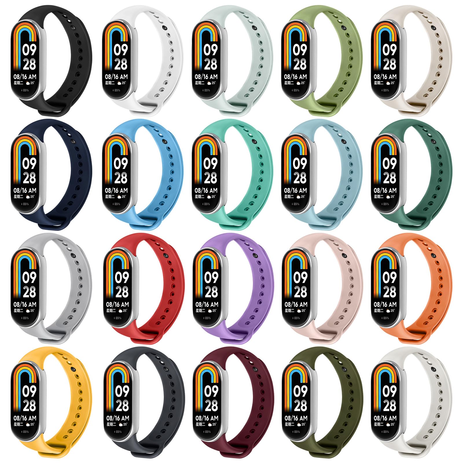 #20PC-Multipli Colori-per 10/9/8