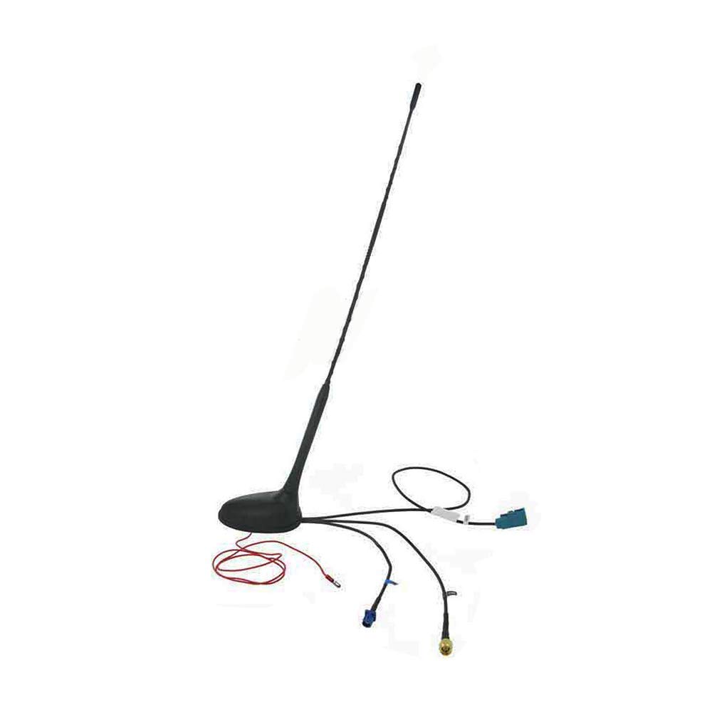 Antenna Tetto Auto DAB Universale con Amplificatore, Nero