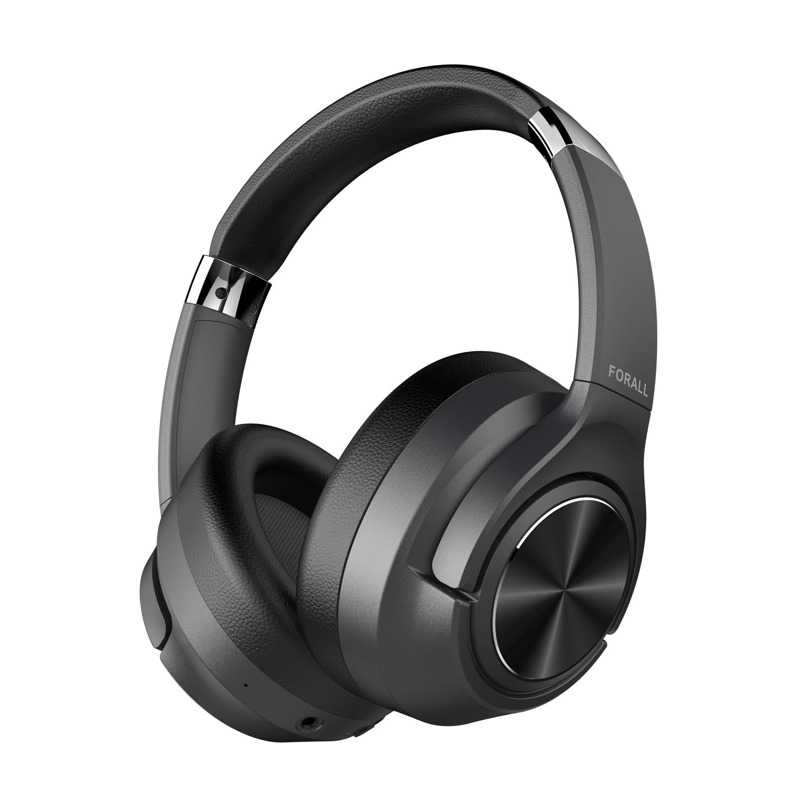 Forall U35 Cuffie Over Ear Wireless ANC 60h, Nero