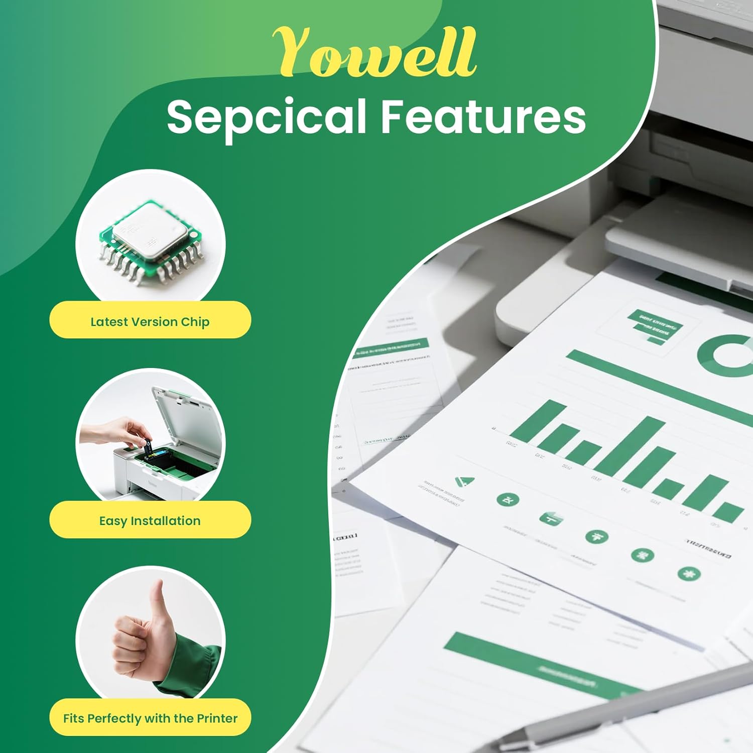 Yowell Toner 149X compatibile HP LaserJet Pro - immagine 4