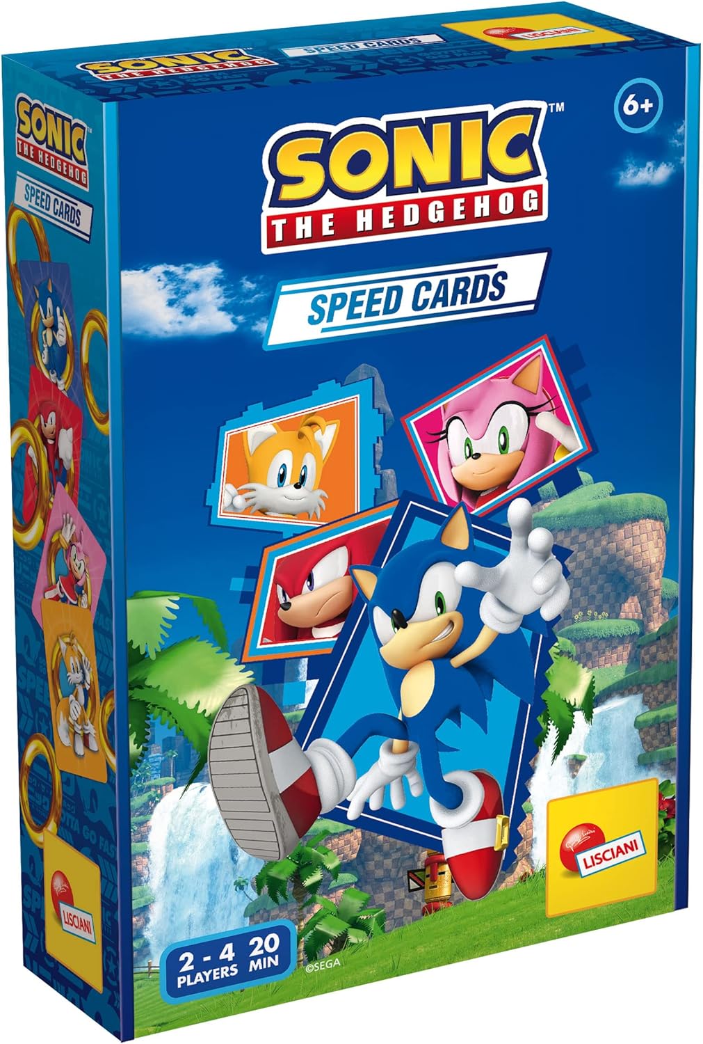 Liscianigiochi Sonic Cards Game, 99269 - immagine 1