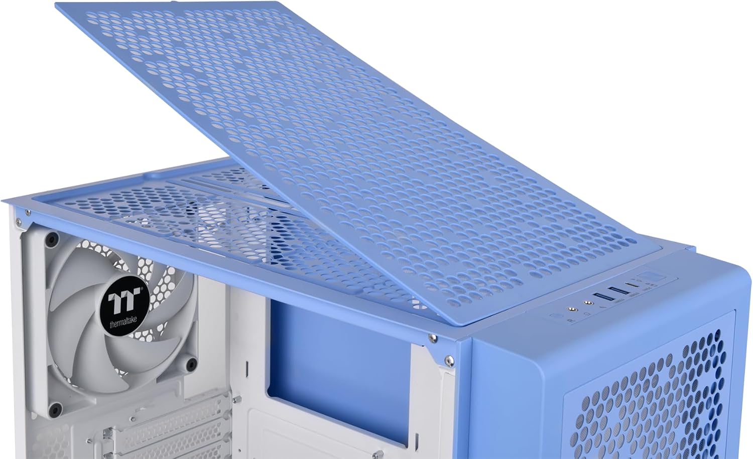 Thermaltake Ceres 330 TG Midi Tower Bleu - immagine 4