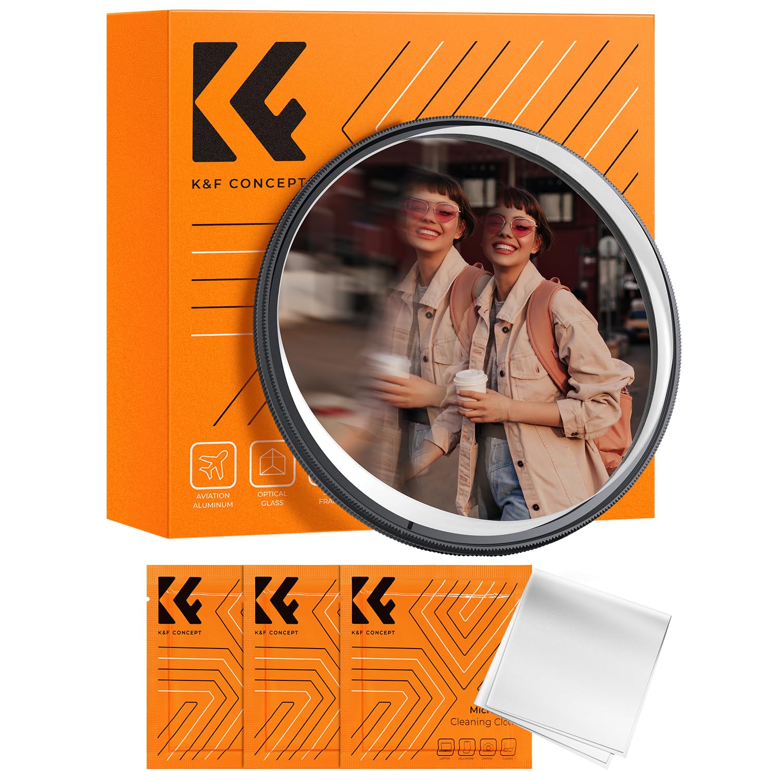 K&f Concept Nano-Bacis 72mm Filtro Prisma Lineare