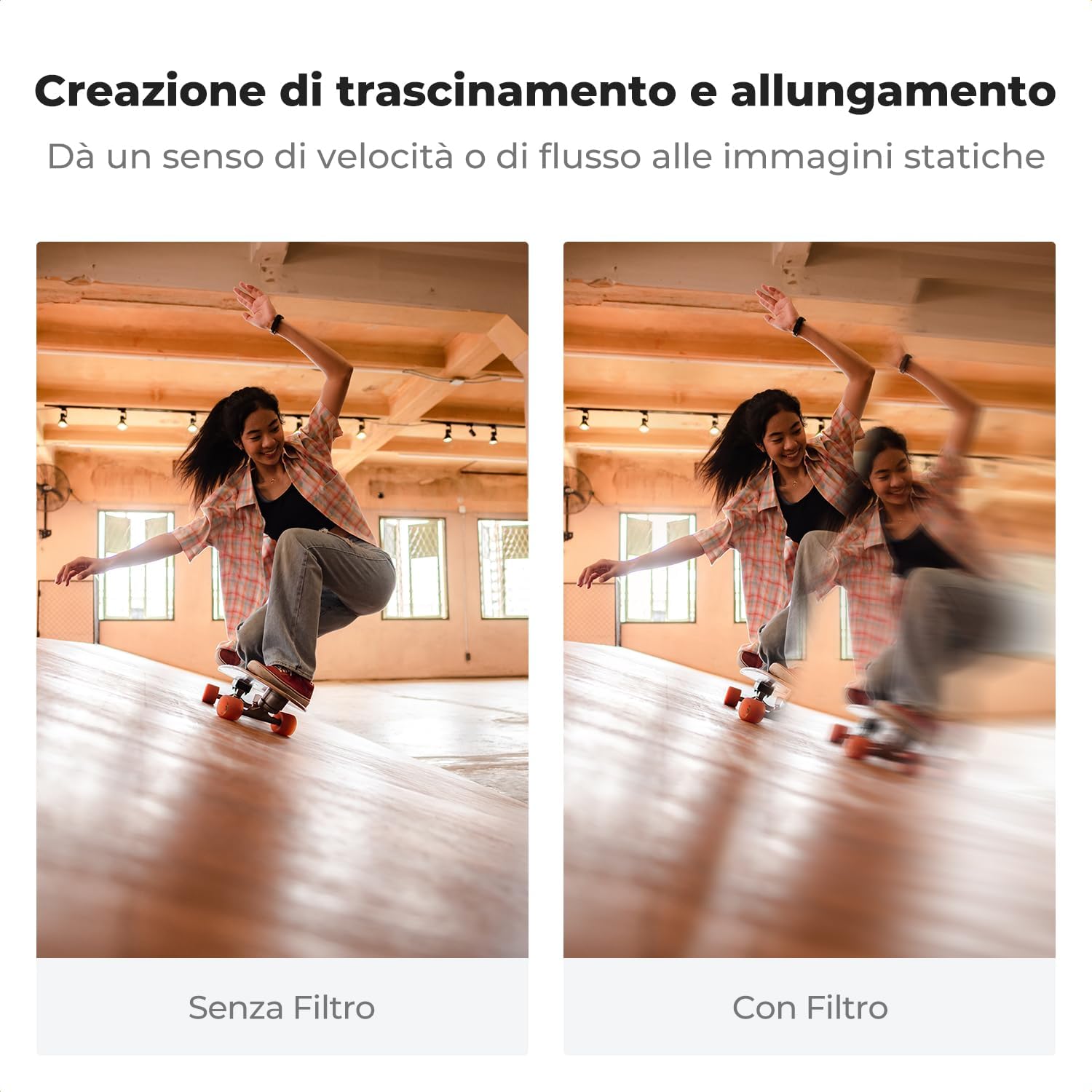 K&f Concept Nano-Bacis 72mm Filtro Prisma Lineare - immagine 3