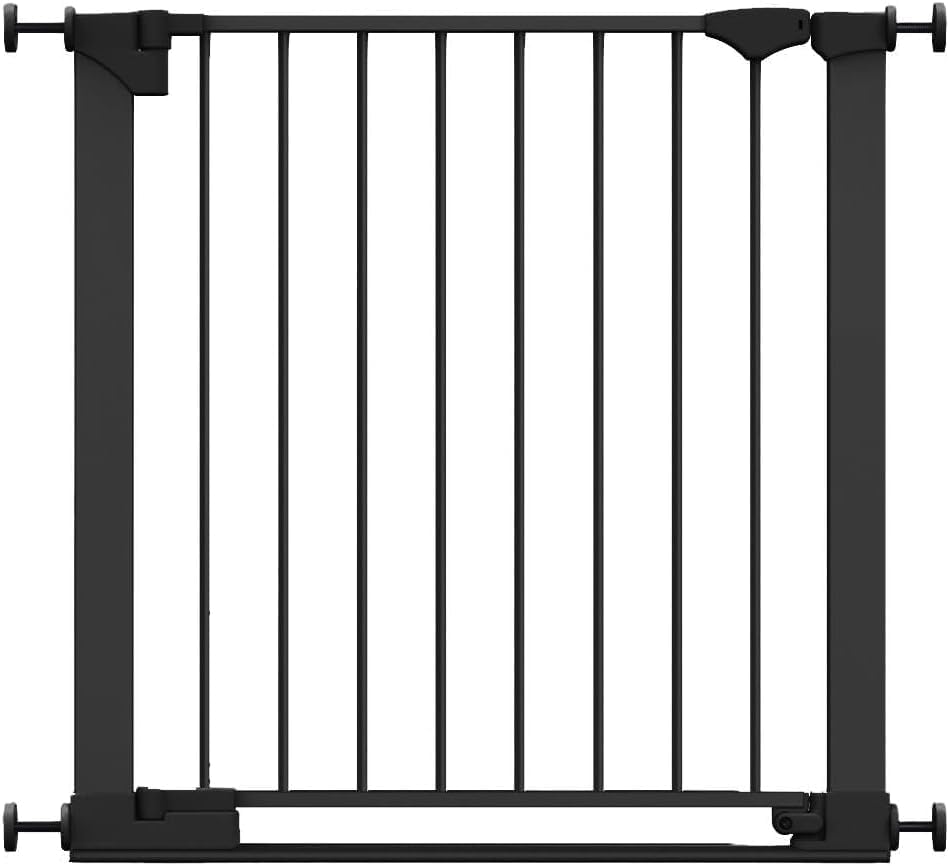 Safetots SafeStep Cancello Extra Basso Passaggio, Nero