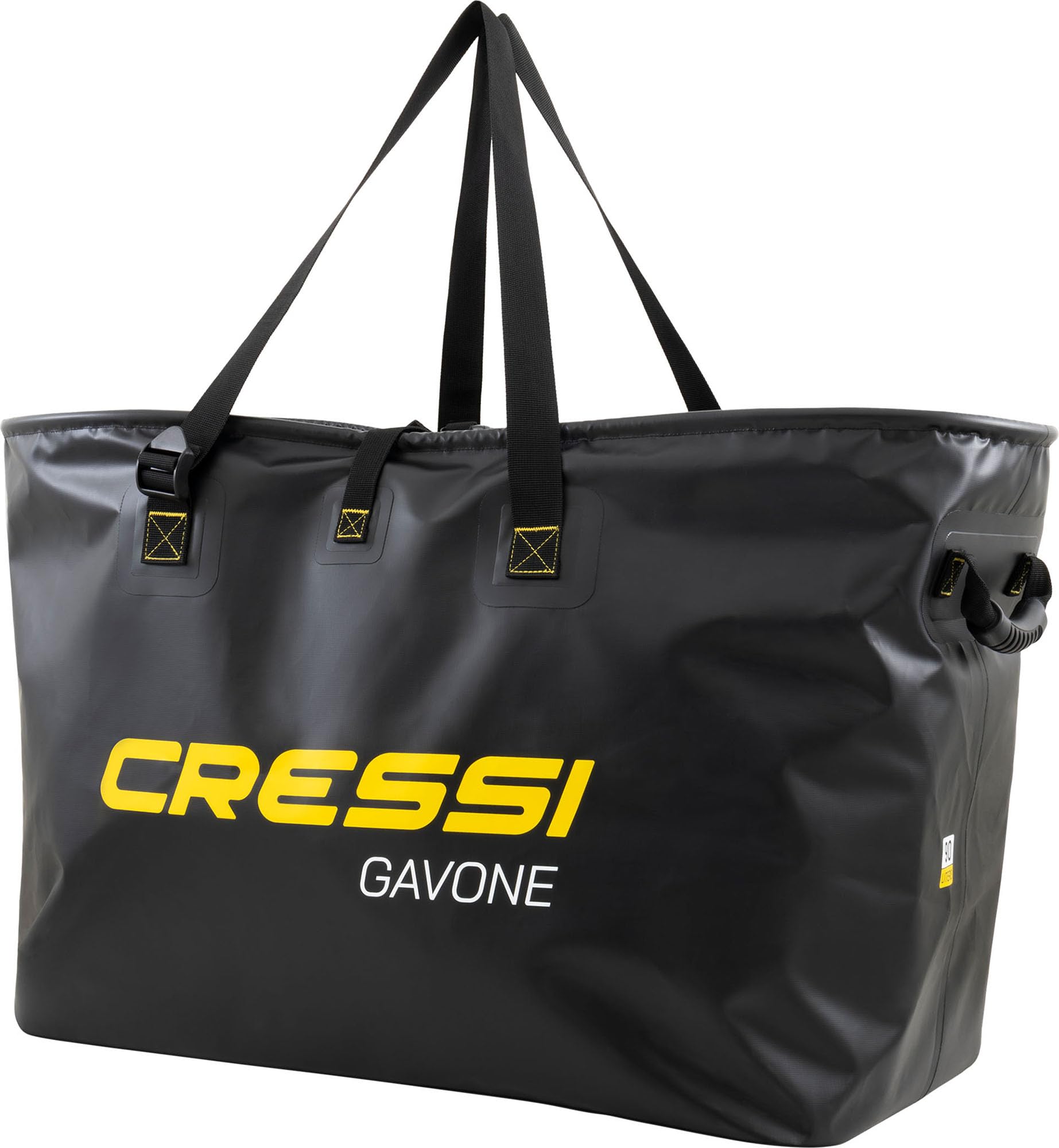 Cressi Gavone Black - Borsa Impermeabile in PVC