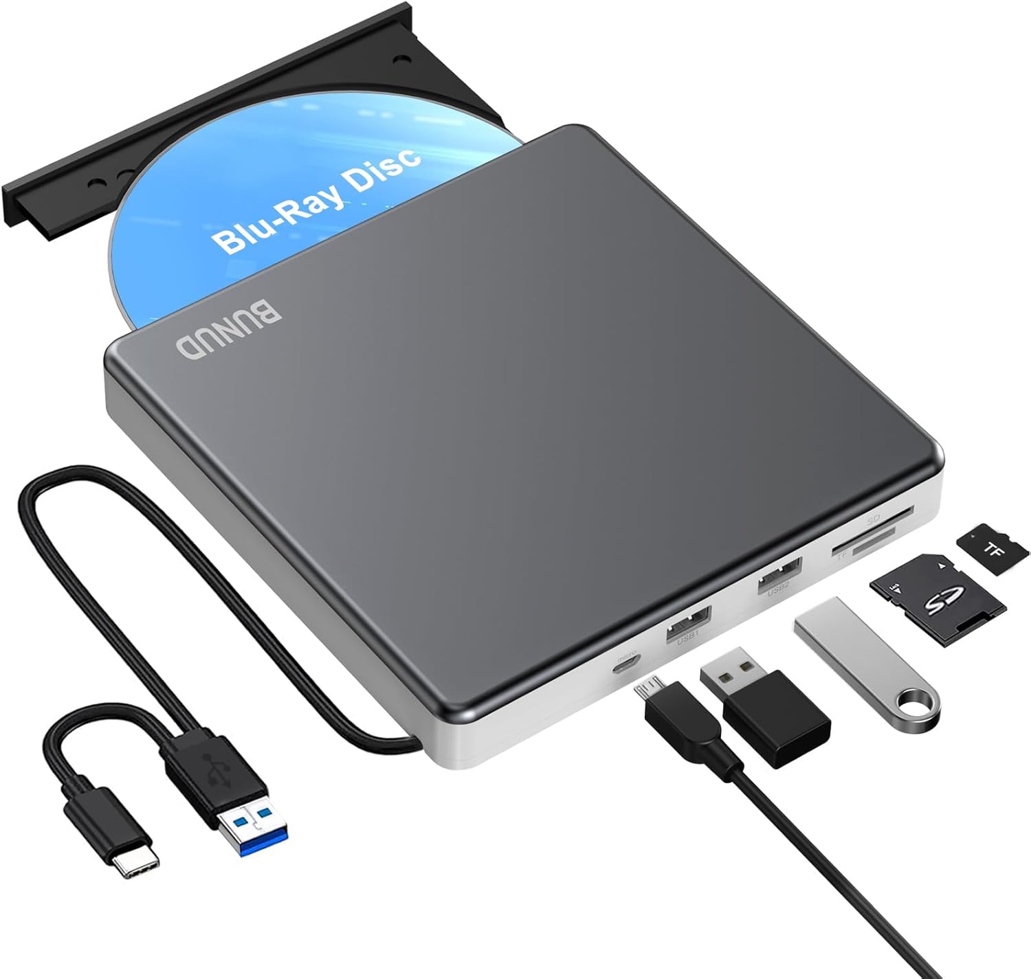 Masterizzatore Blu-Ray Esterno USB 3.0 Type C - immagine 1