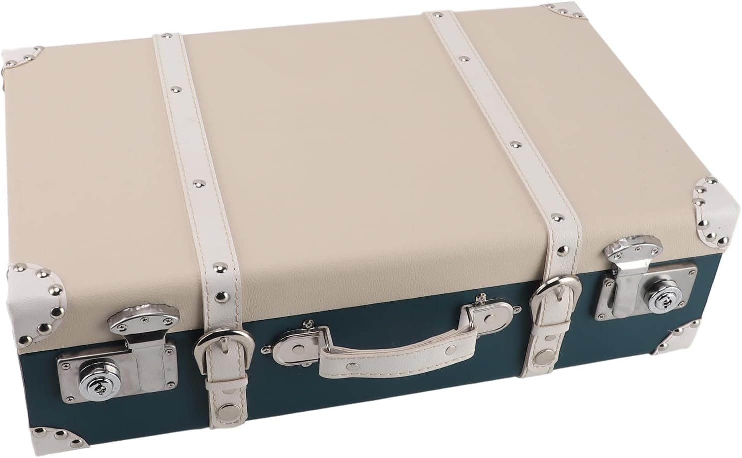 Luqeeg Valigia Retrò Decorativa in Pelle PU