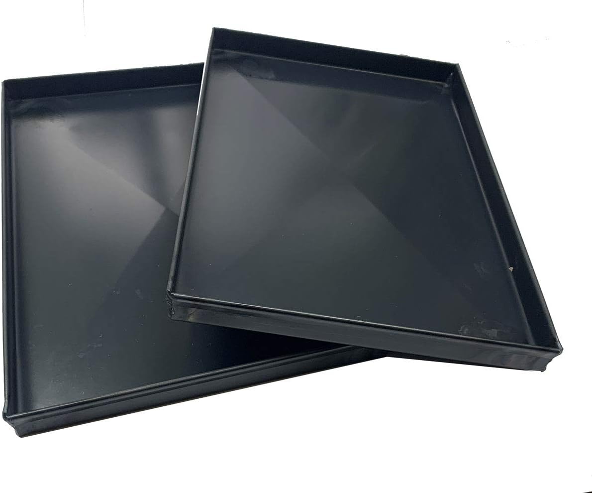 Teglie Professionali per Pizza 30x20x2 cm (2 Pezzi) - immagine 2