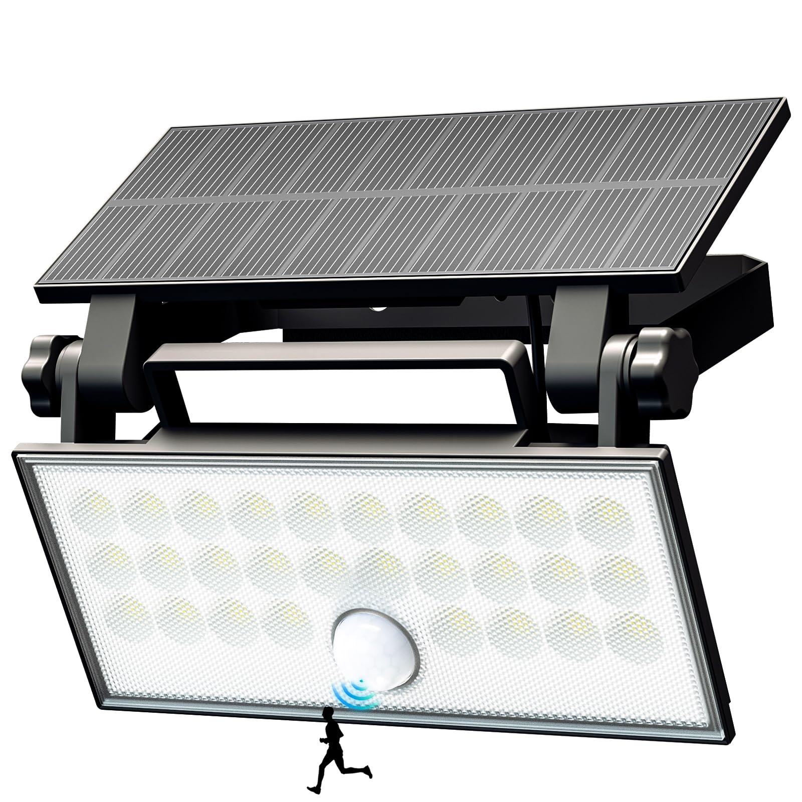 Faretto LED da Esterno Solare IP66 con Sensore PIR
