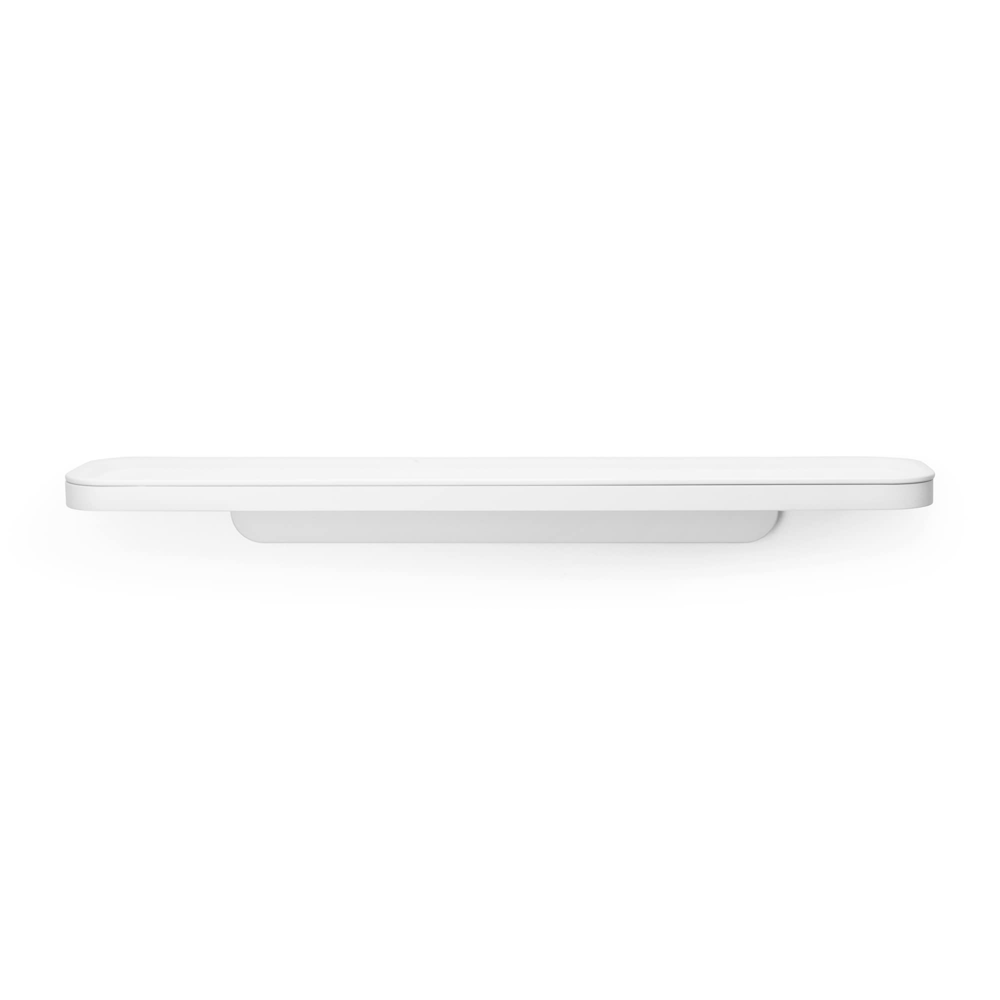 Brabantia - Mindset Mensola da Bagno - Resistente alla Corrosione - Organizzatore da Parete per la Doccia - Adatta come Porta Asciugamani - Materiale di Fissaggio Incluso - Fresh White - 42 x 8.6 cm