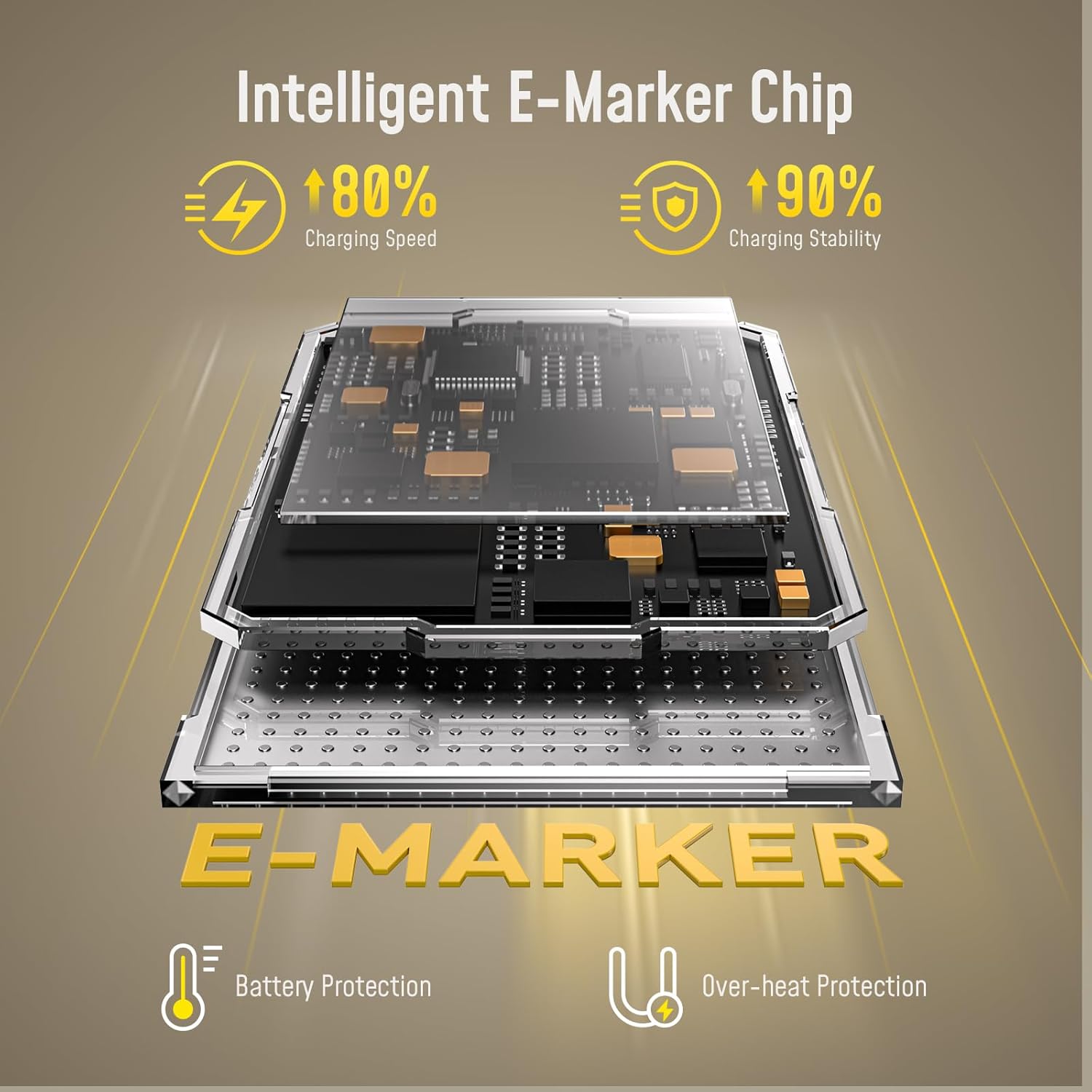 Aohi Cavo Thunderbolt 5 da 2m con PD3.1 240W - immagine 5