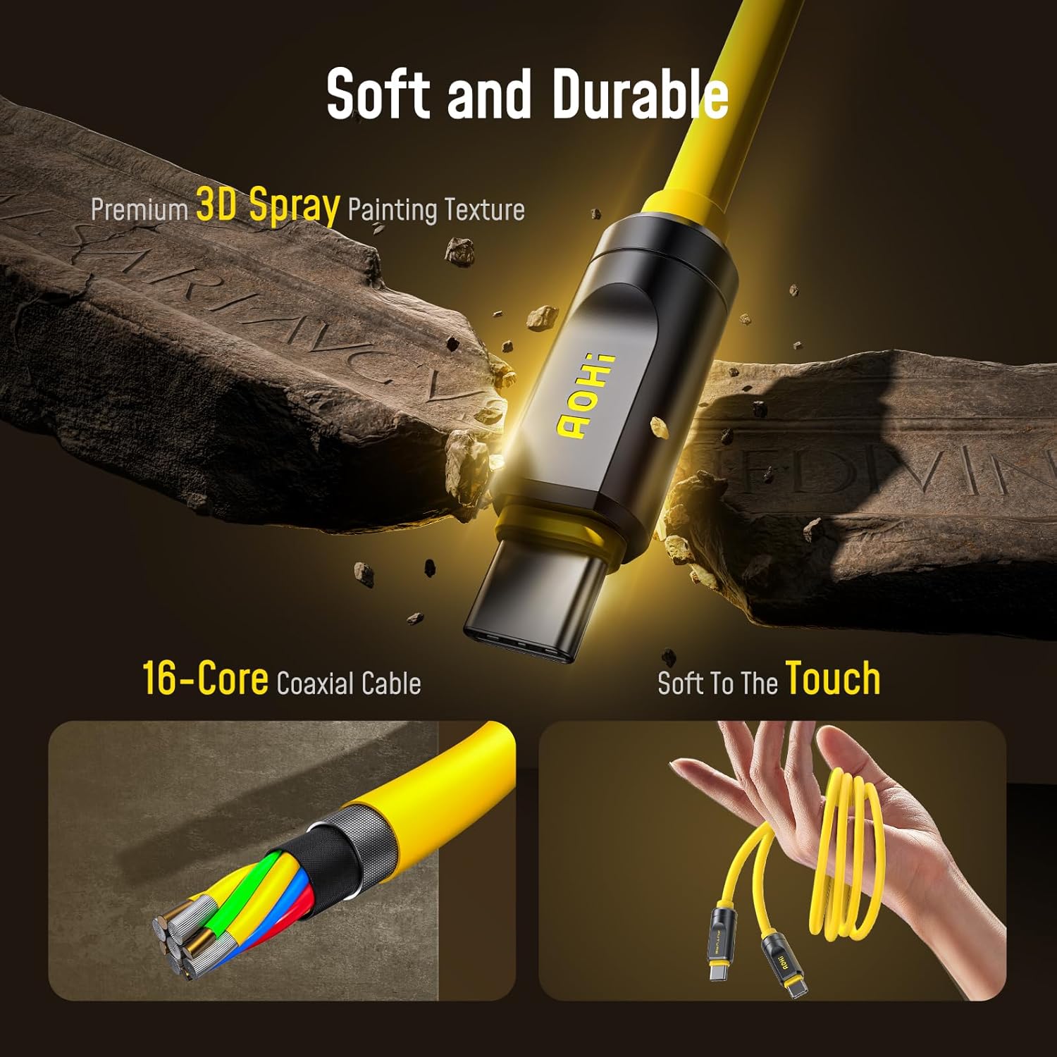 Aohi Cavo Thunderbolt 5 da 2m con PD3.1 240W - immagine 6