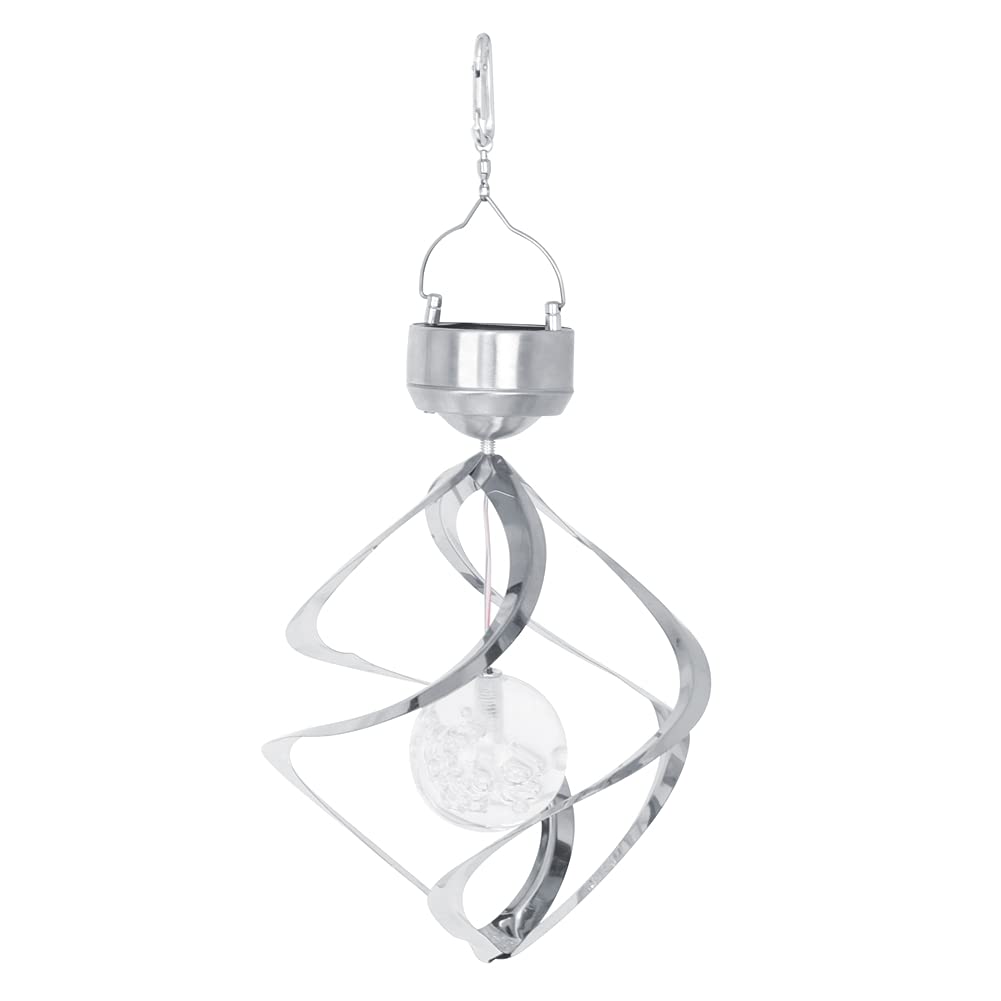 Campanelli Eolici per Esterni con Luci LED Solari